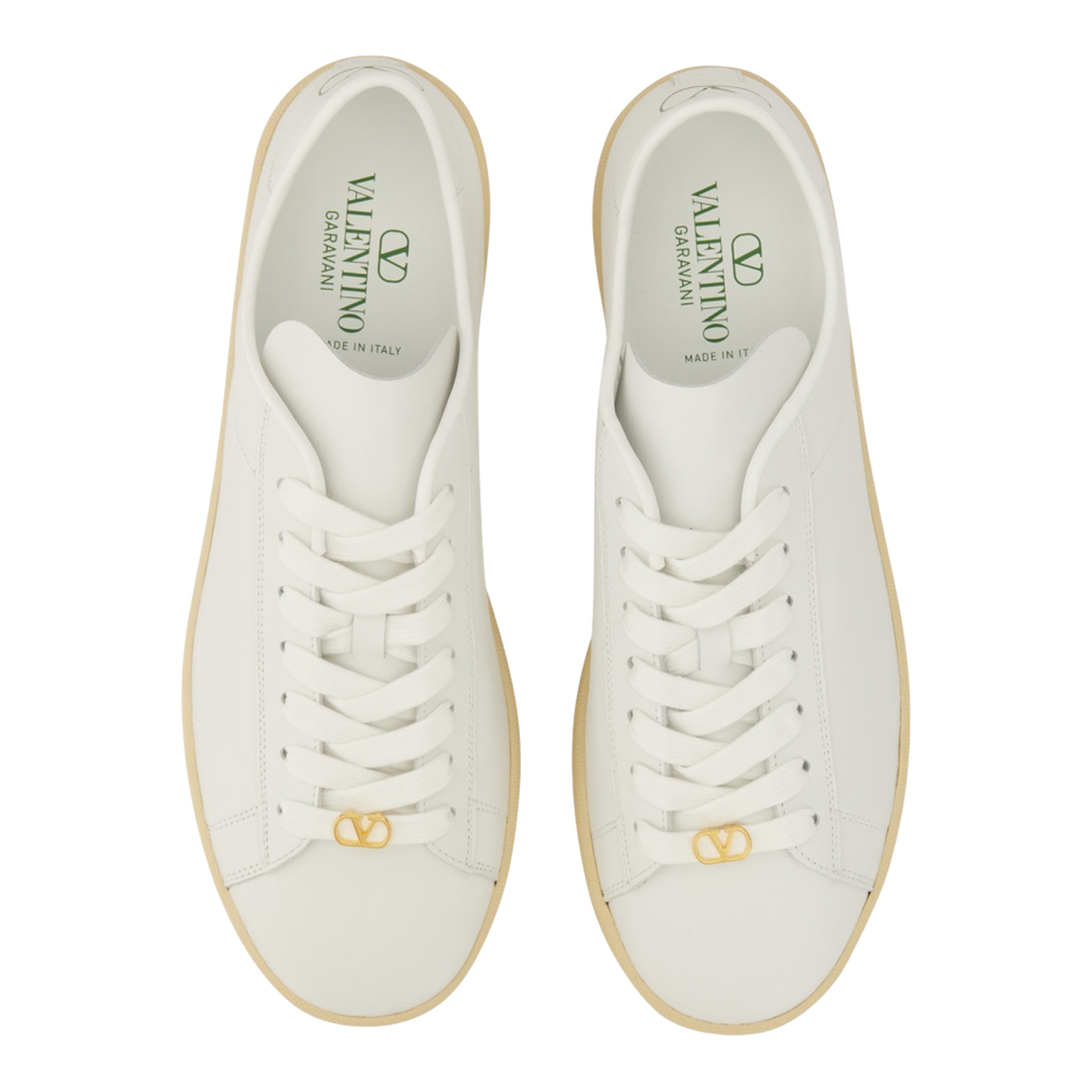 White Leather Sneakers