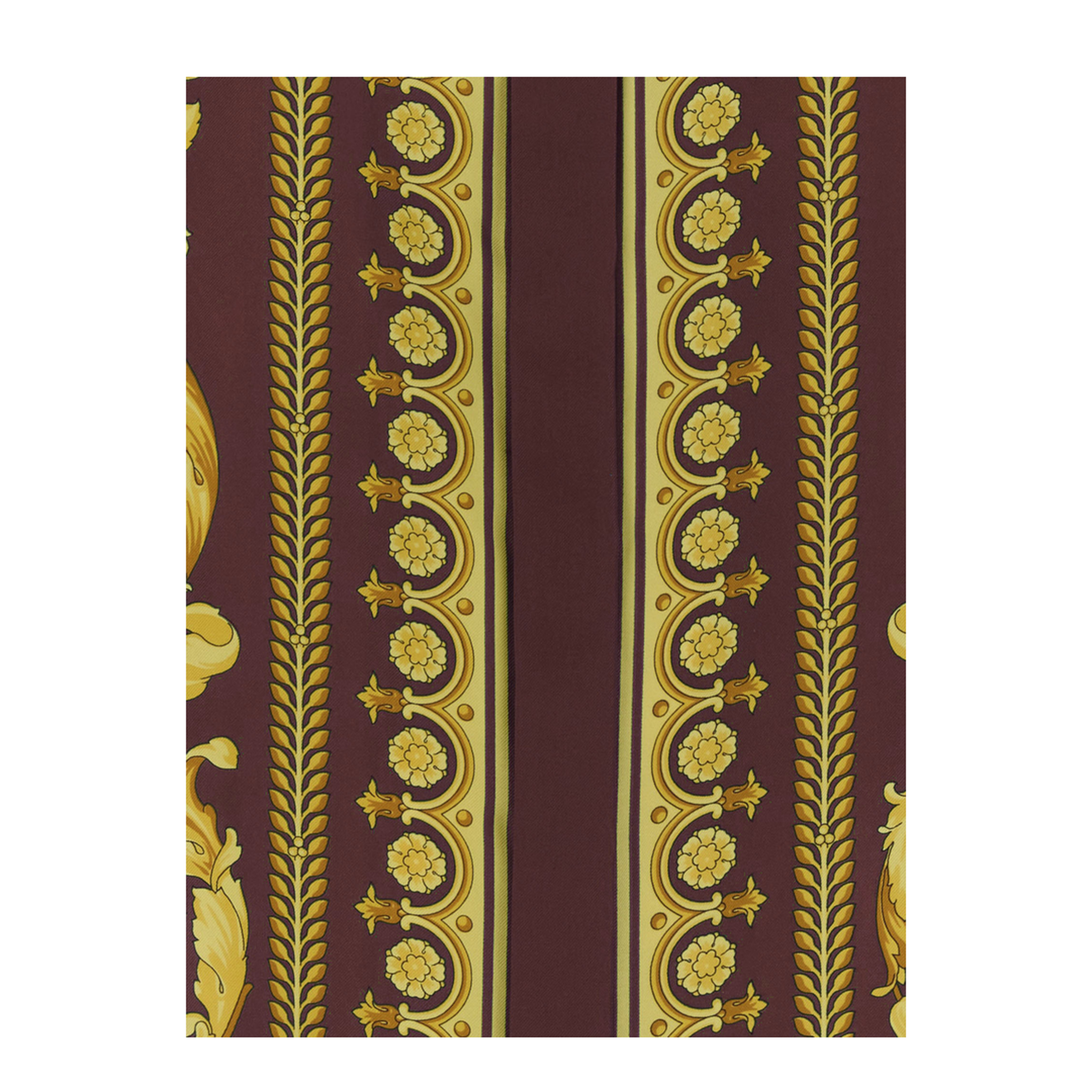 Silk Shirt Barocco Print