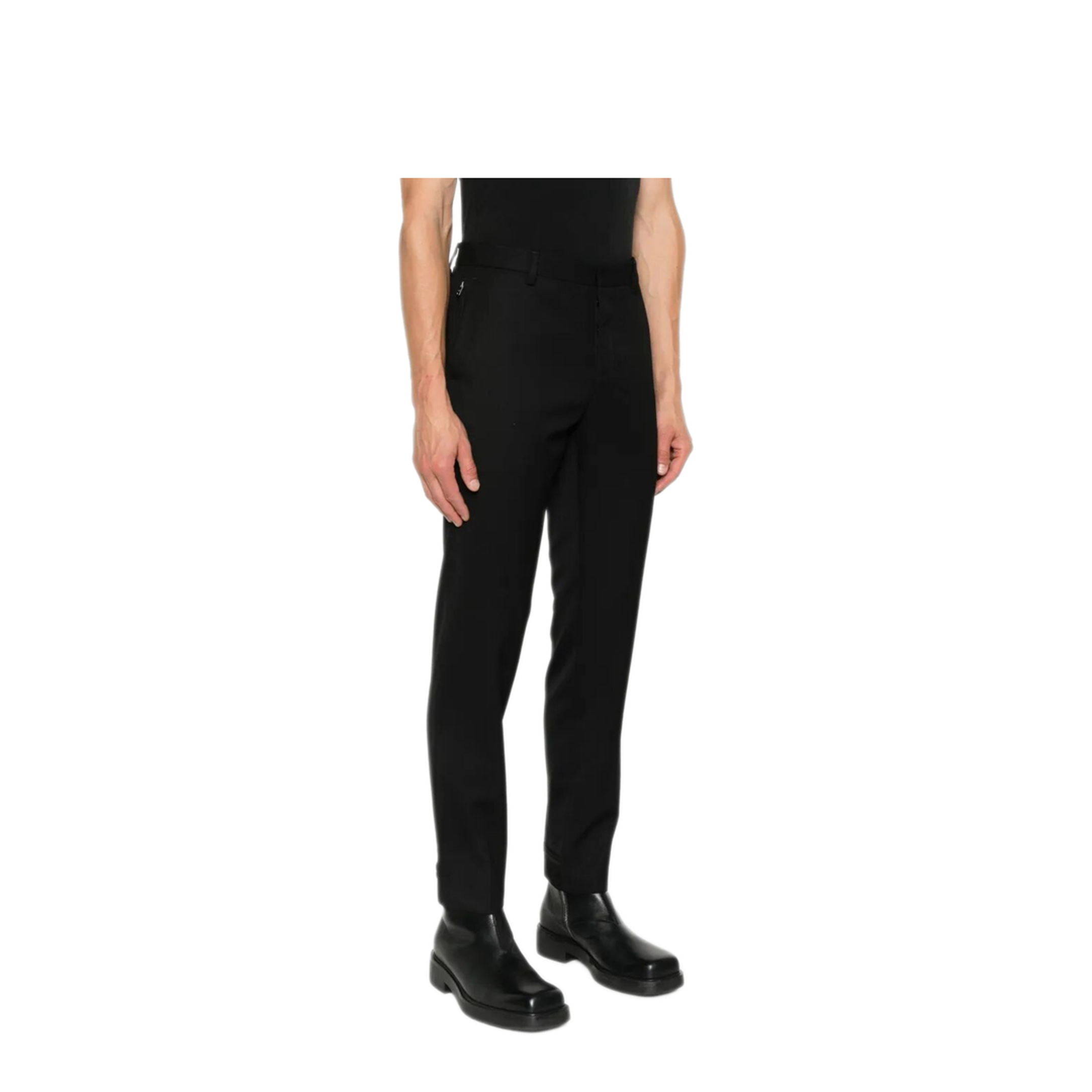 MAYFEYR - Prada - Straight Leg Wool Trousers - UP0375SOOO155EF0002