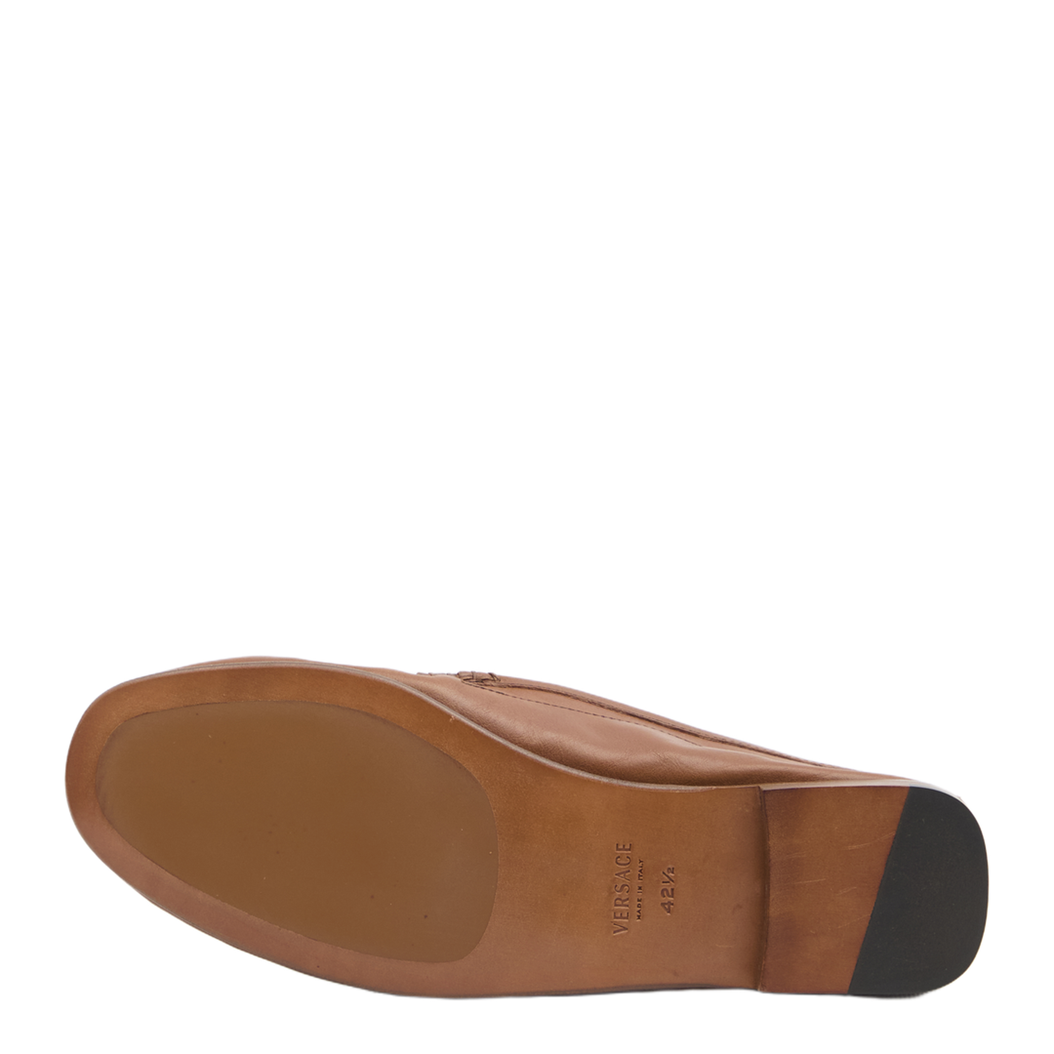 Medusa Leather Loafers