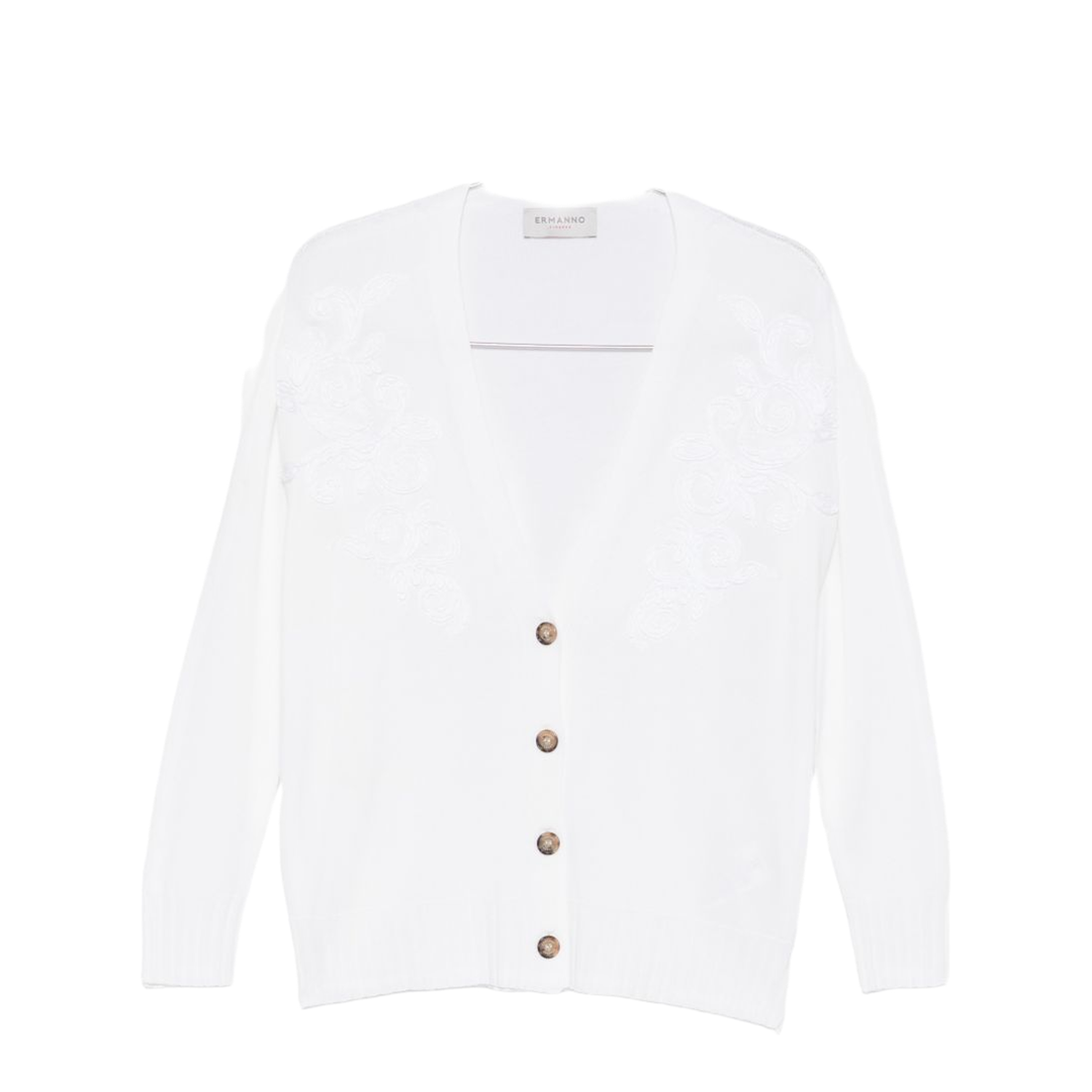 MAYFEYR - Ermanno Firenze - Sweaters White - D48EN020EP2MF010
