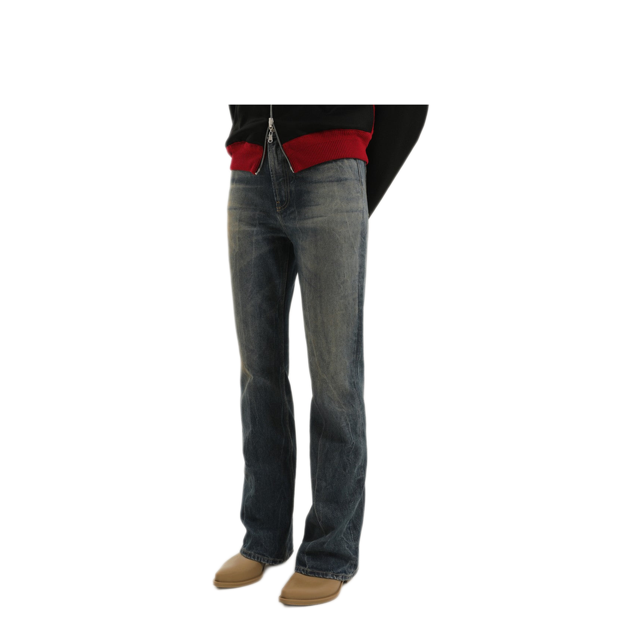 MAYFEYR - 1989 STUDIO - Old Setter Denim Pants - F04WCE008DEN0016000