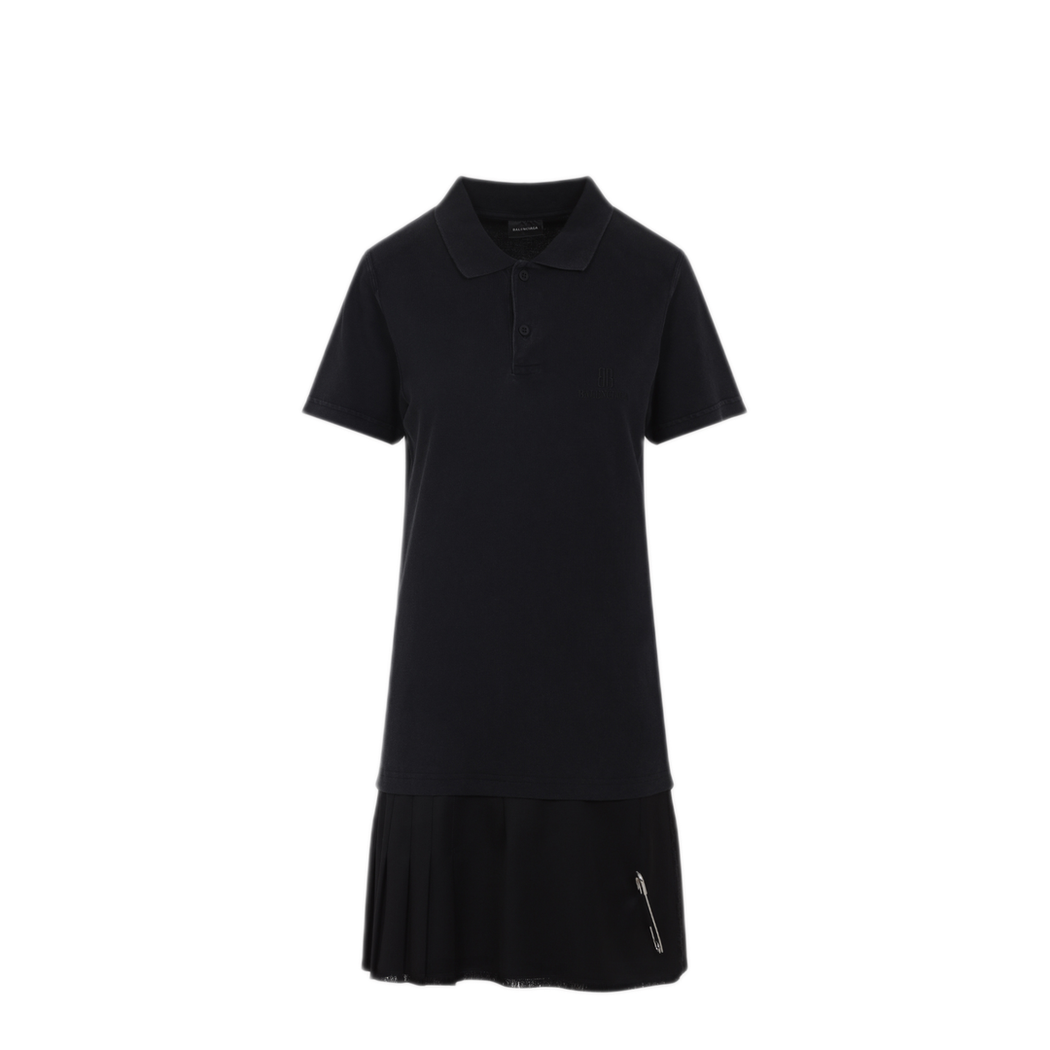 MAYFEYR - Balenciaga - Layered Polo Mini Dress - 838784TOT031000