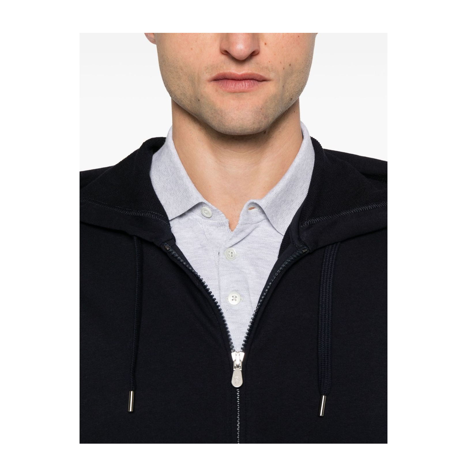 Cotton Zipped Hoodie