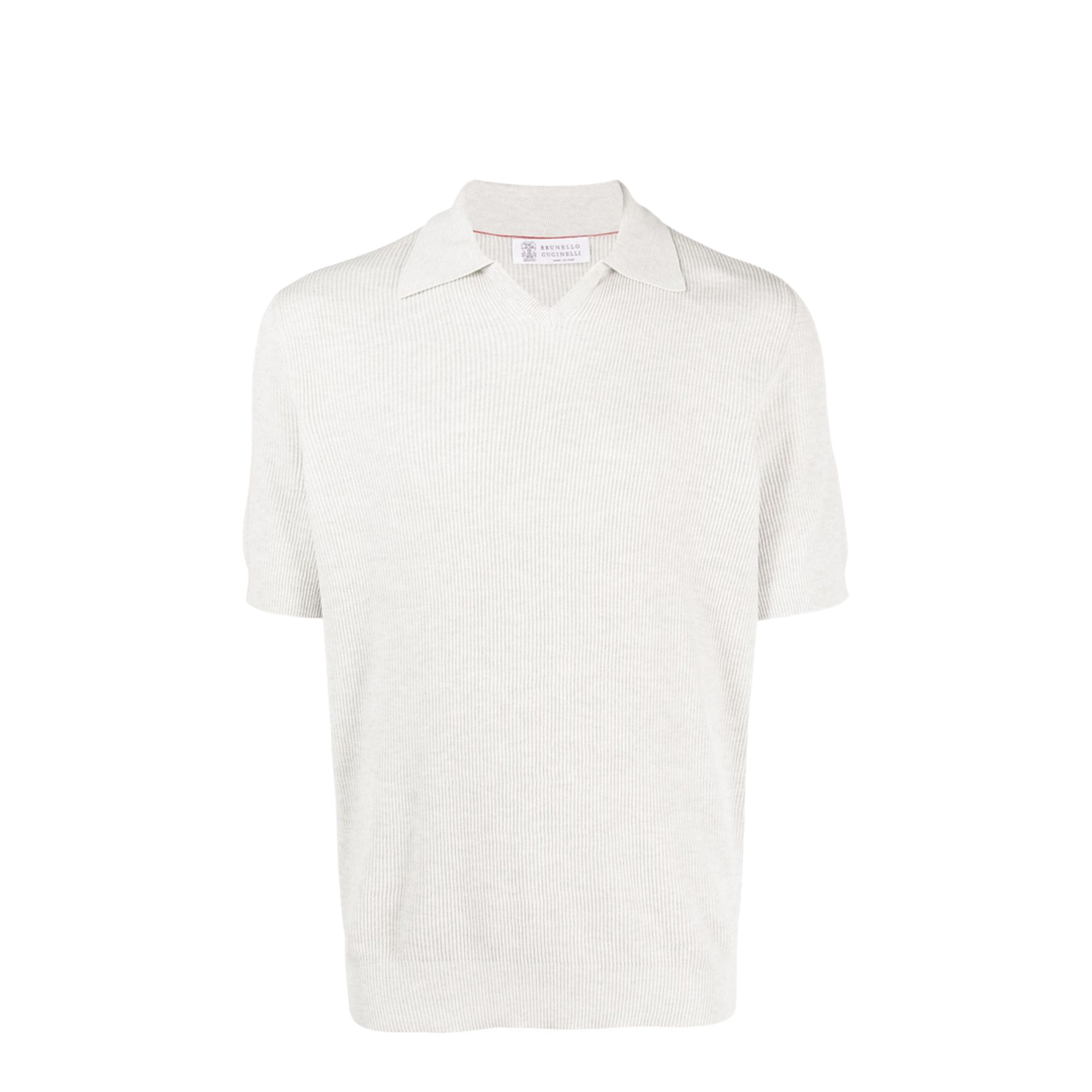 Cotton Knit Polo Shirt