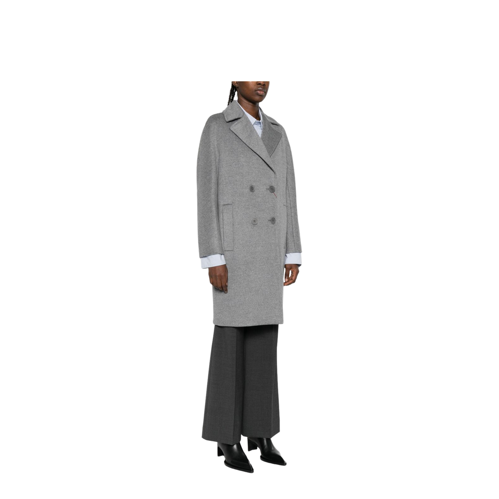 Grey Wool Coat