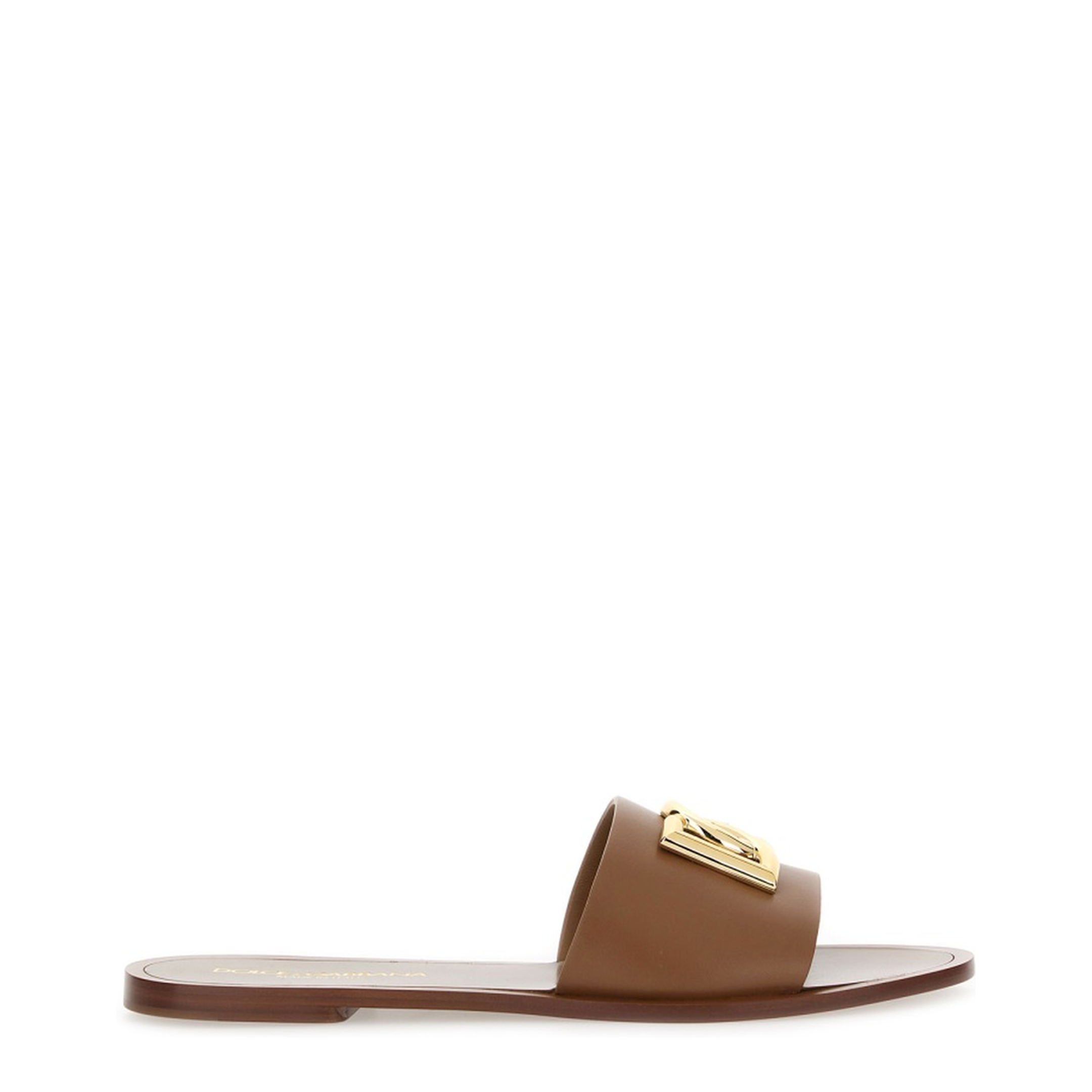 Leather Slide Sandal