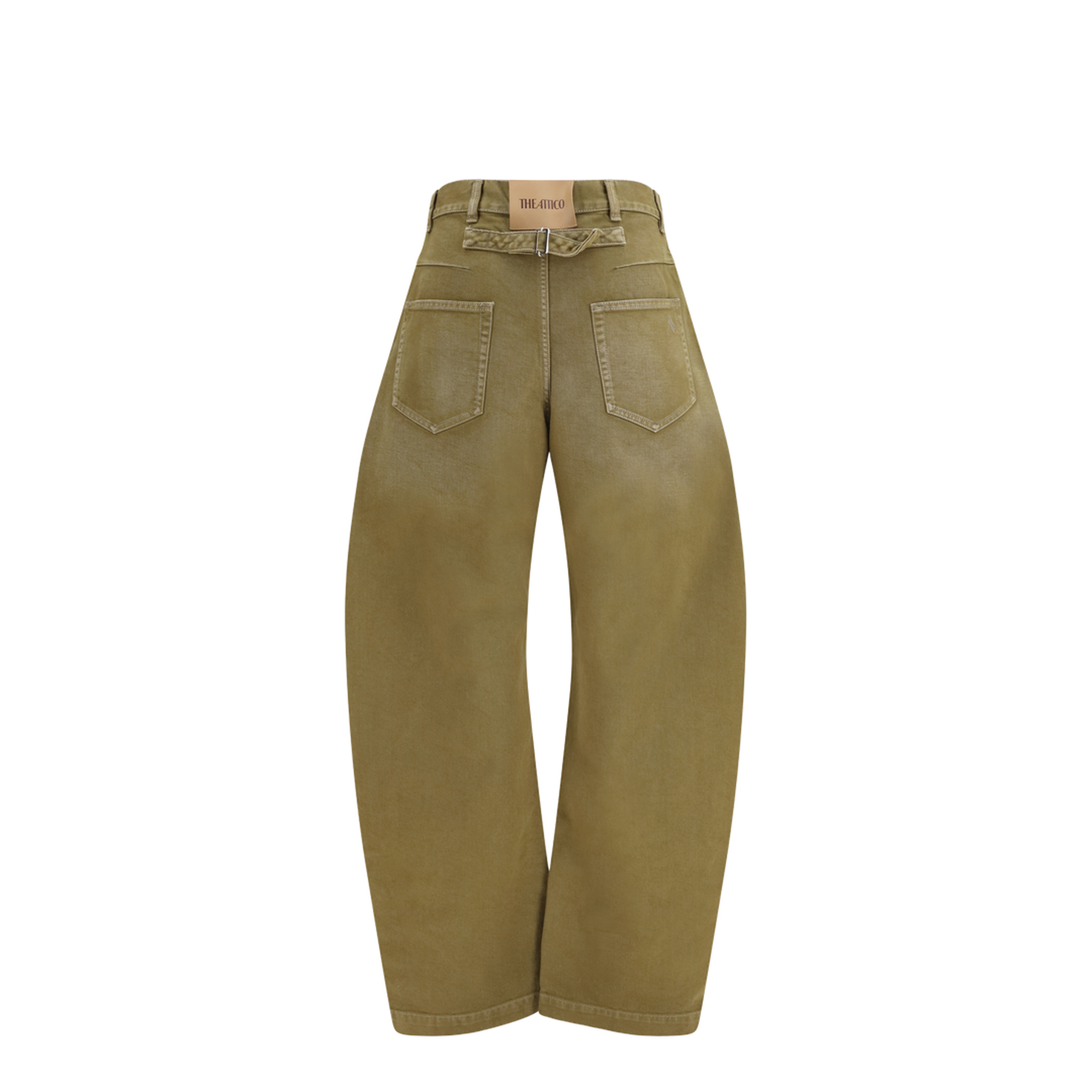 MAYFEYR - The Attico - Wide-Leg Jeans With Back Belt - 261WCP00321DDD121AA