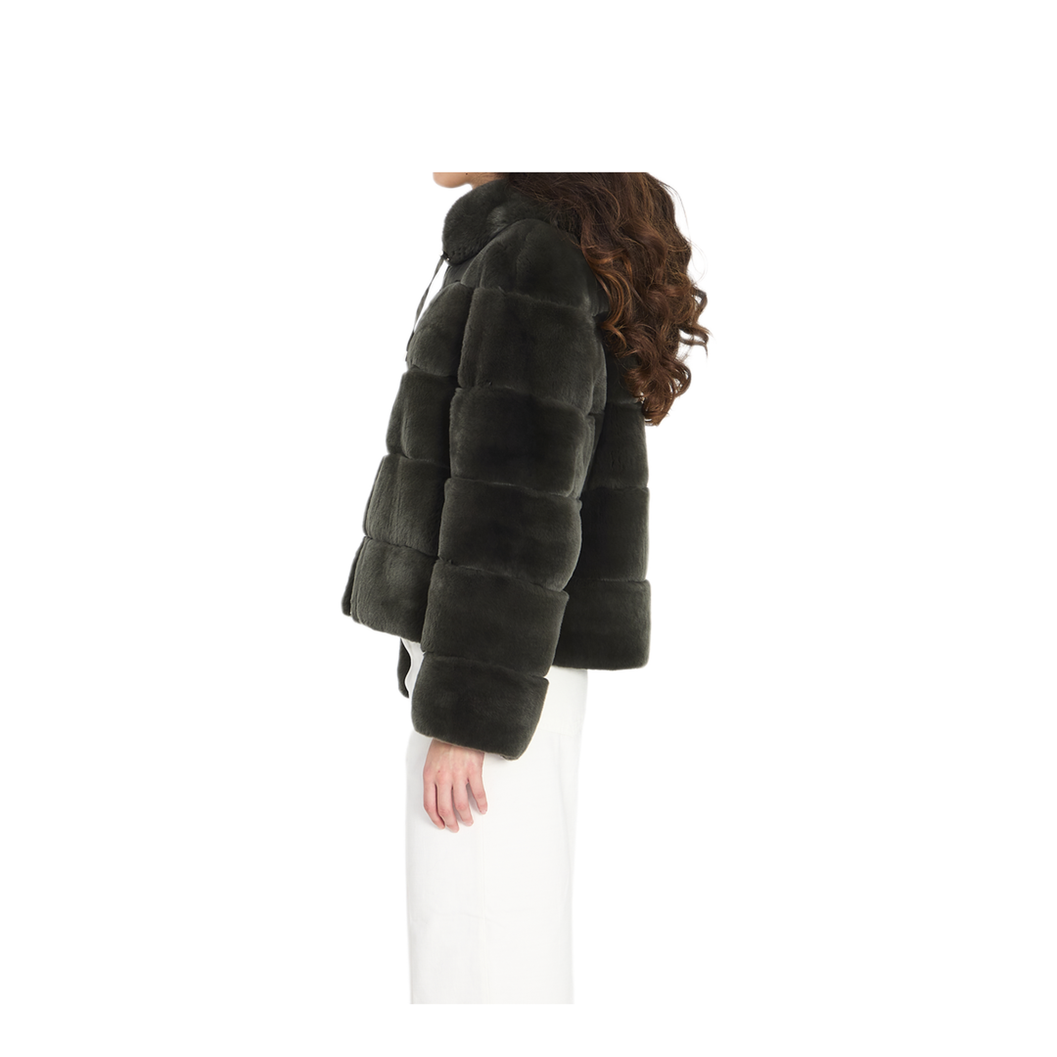 MAYFEYR - Yves Salomon - Reversible Green Fur - 26WYV30158REXXA8001