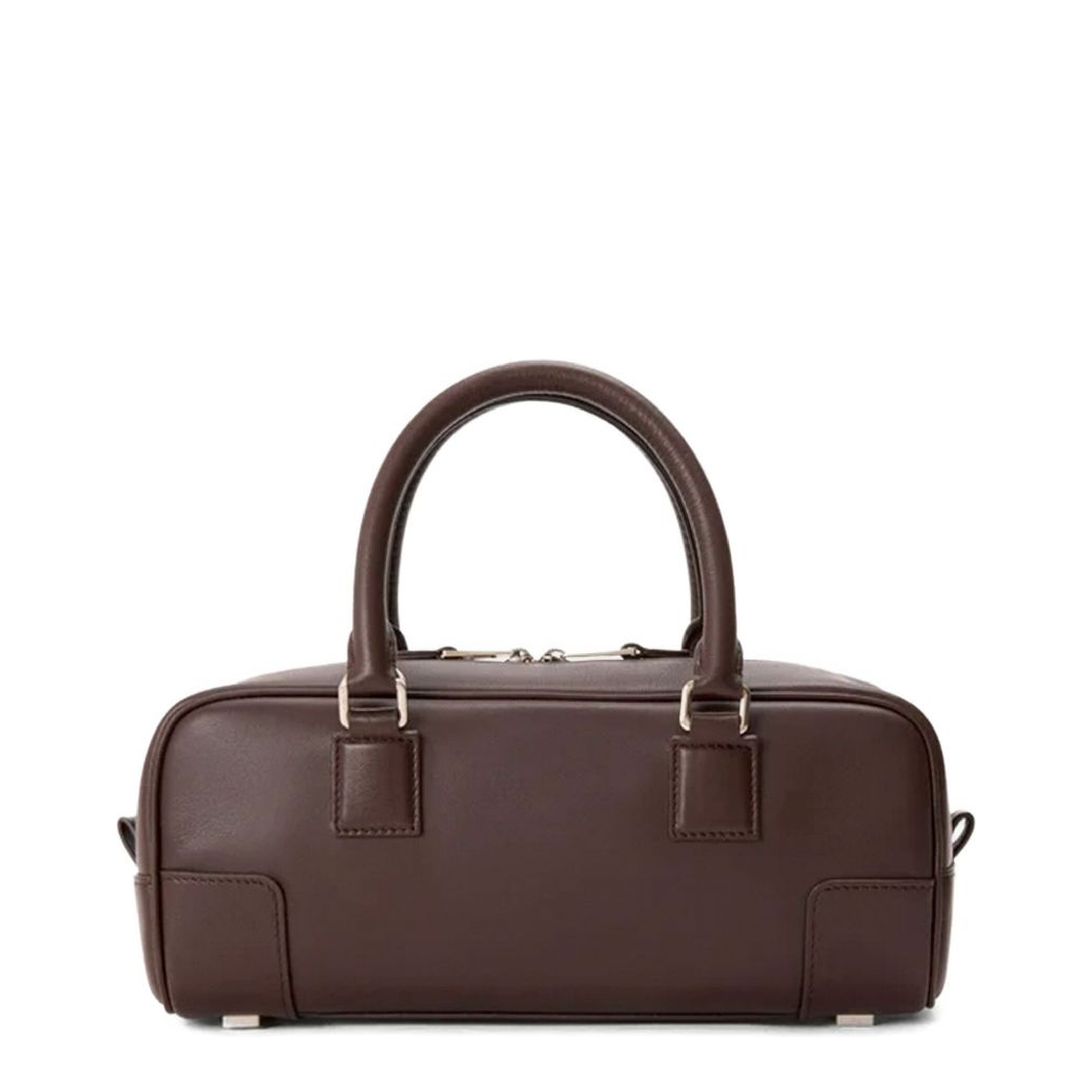 Amazona 23 Cropped Leather Shoulder Bag - Brown