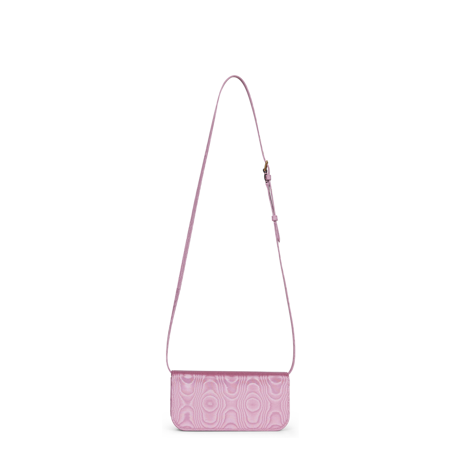 Pink Fabric Loca Clutch