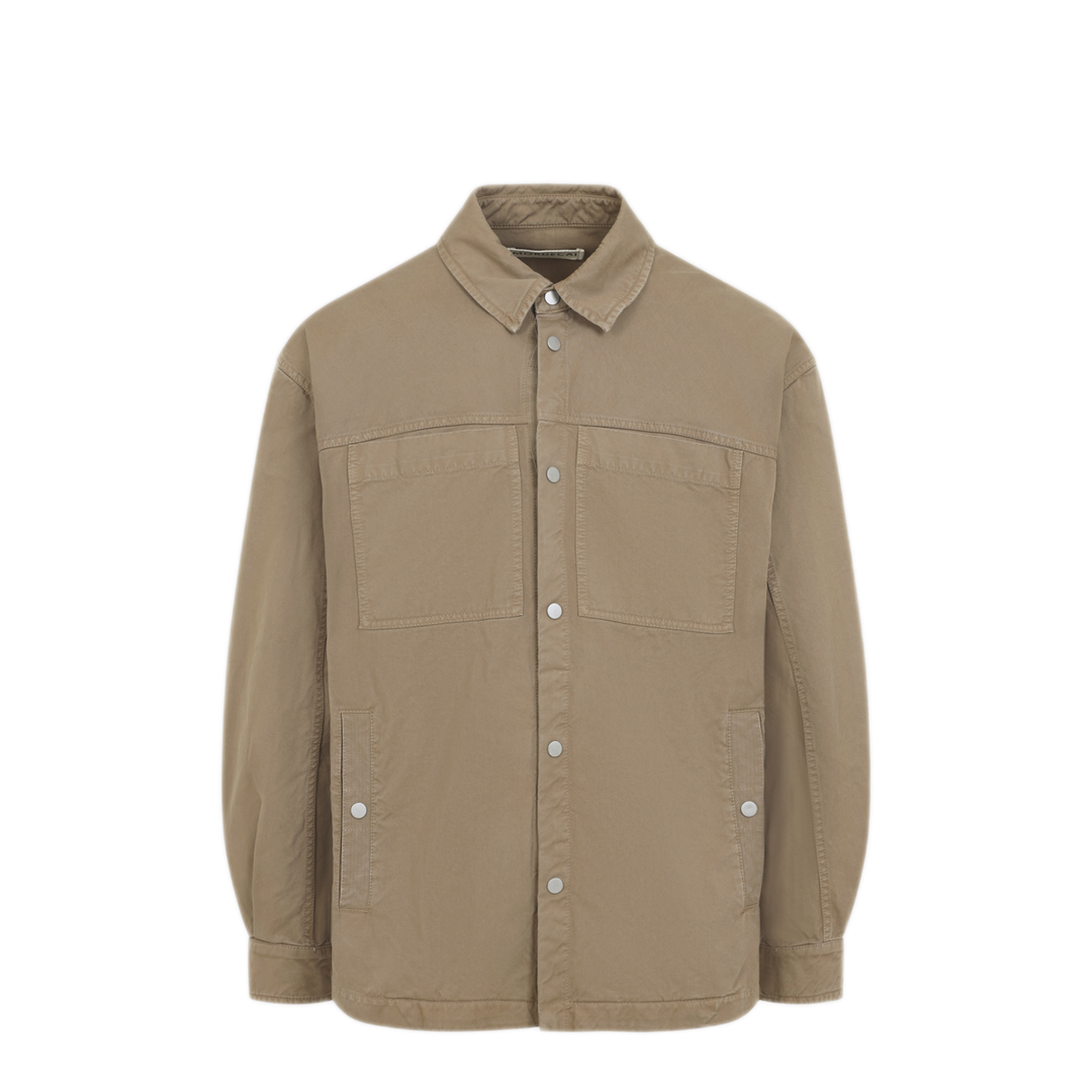 MAYFEYR - MORDECAI - Army Kaki Brown Overshirt - 26E96MRU12787