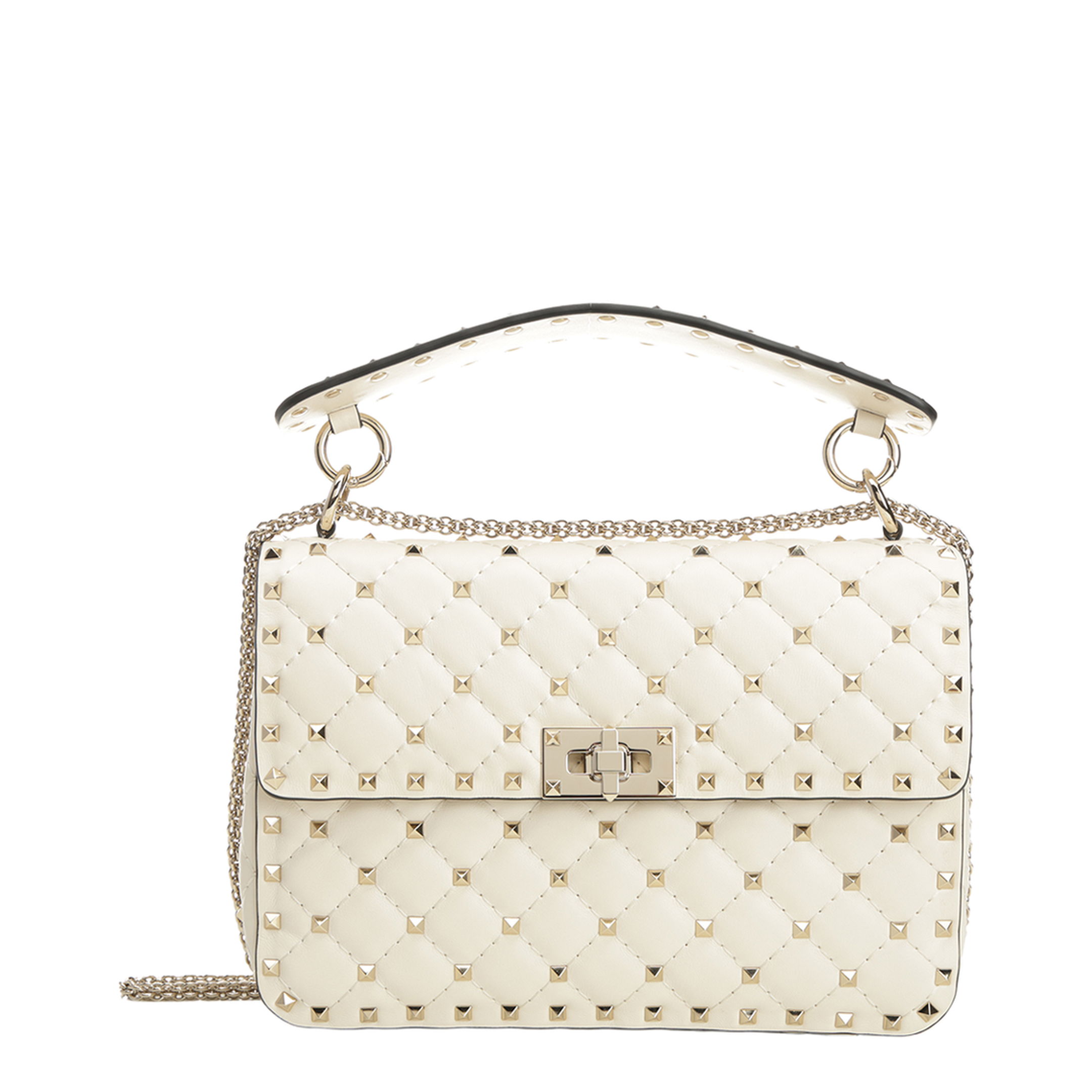 Medium Rockstud Spike Shoulder Bag