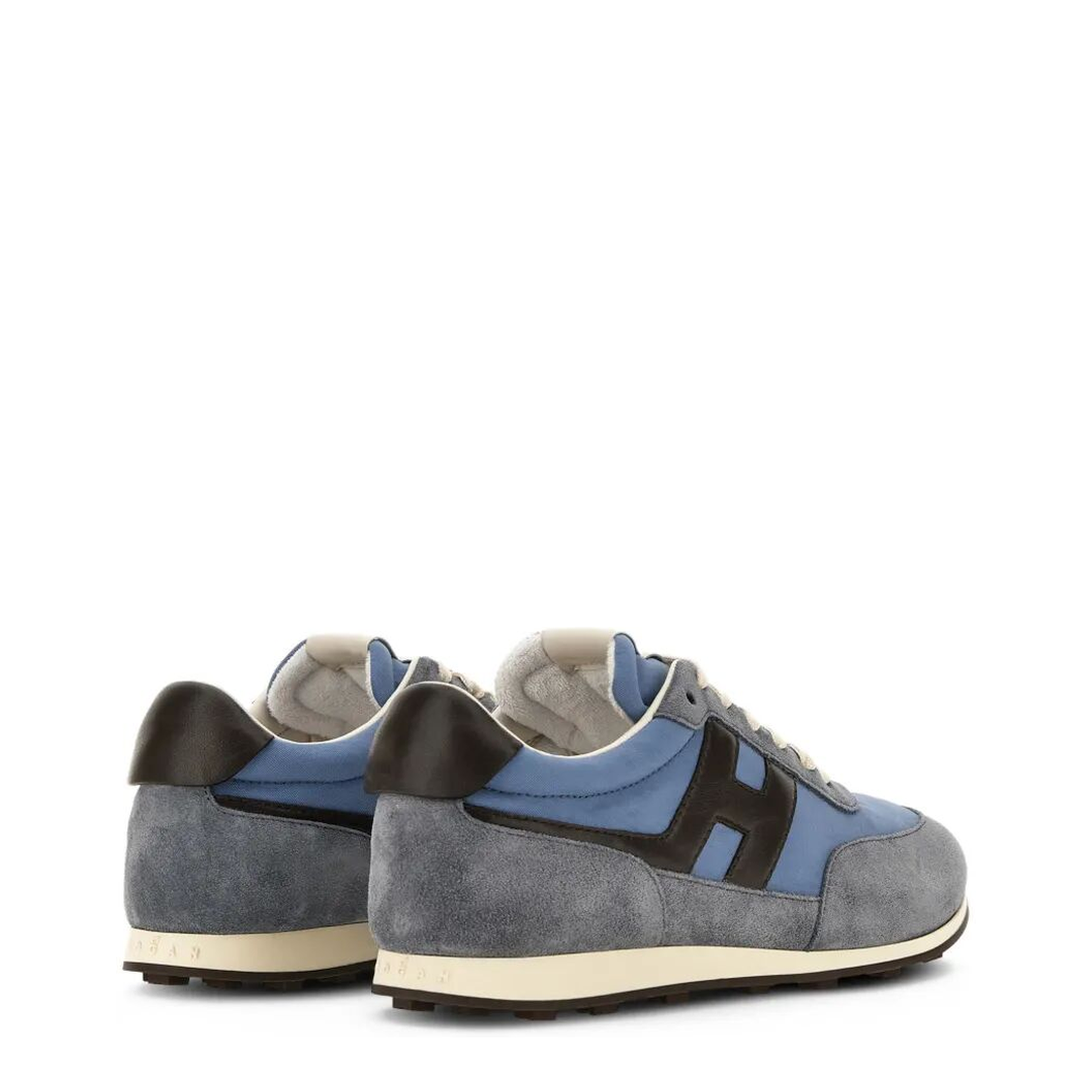 MAYFEYR - Hogan - Athletic Suede And Fabric Sneakers - HXM6990FZ90UZA