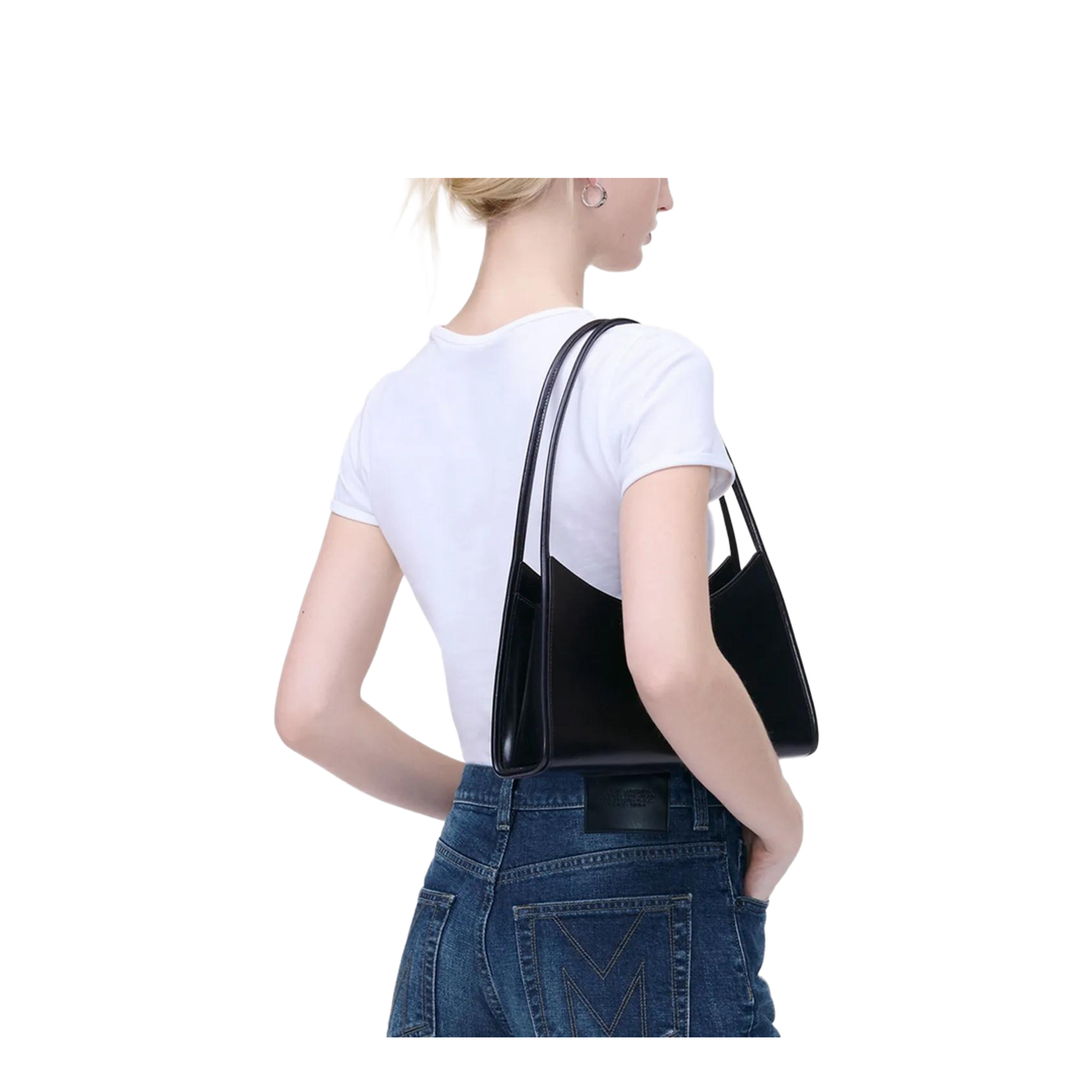 Claw Clip Bag in Brushed Leather