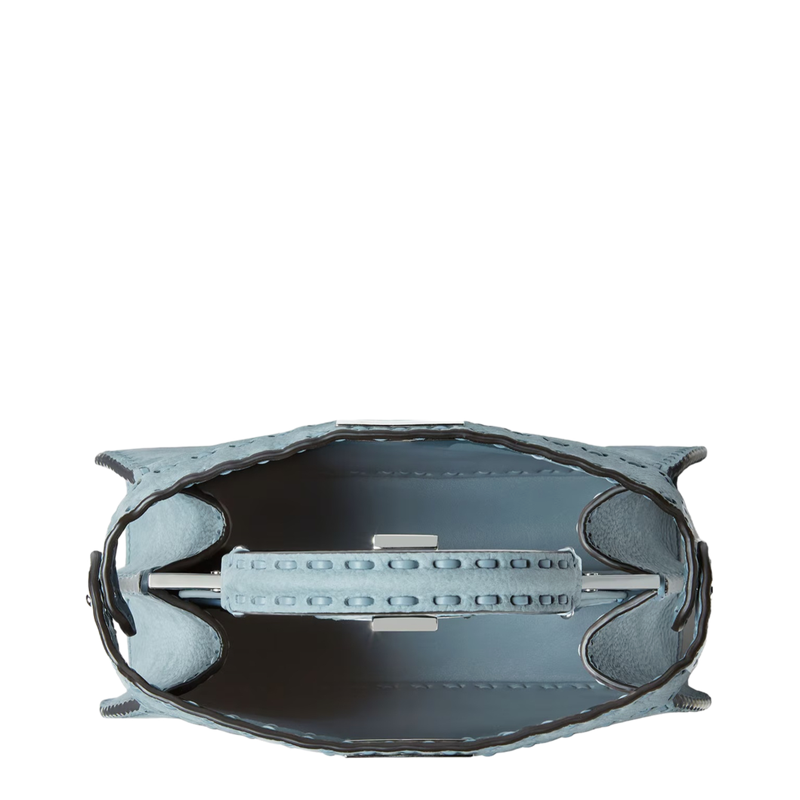 Peekaboo ISeeU Small Cuoio Romano Leather Light Blue