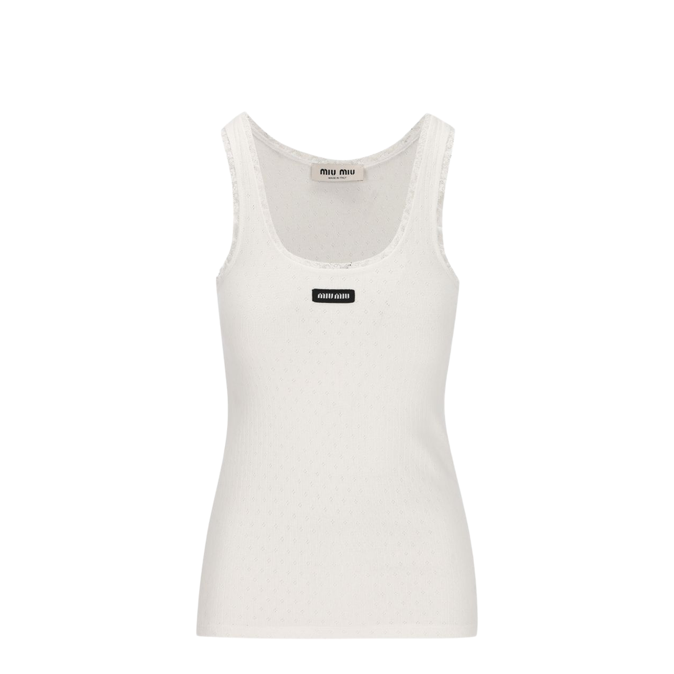 MAYFEYR - Miu Miu - Top White - MT22051951F0009