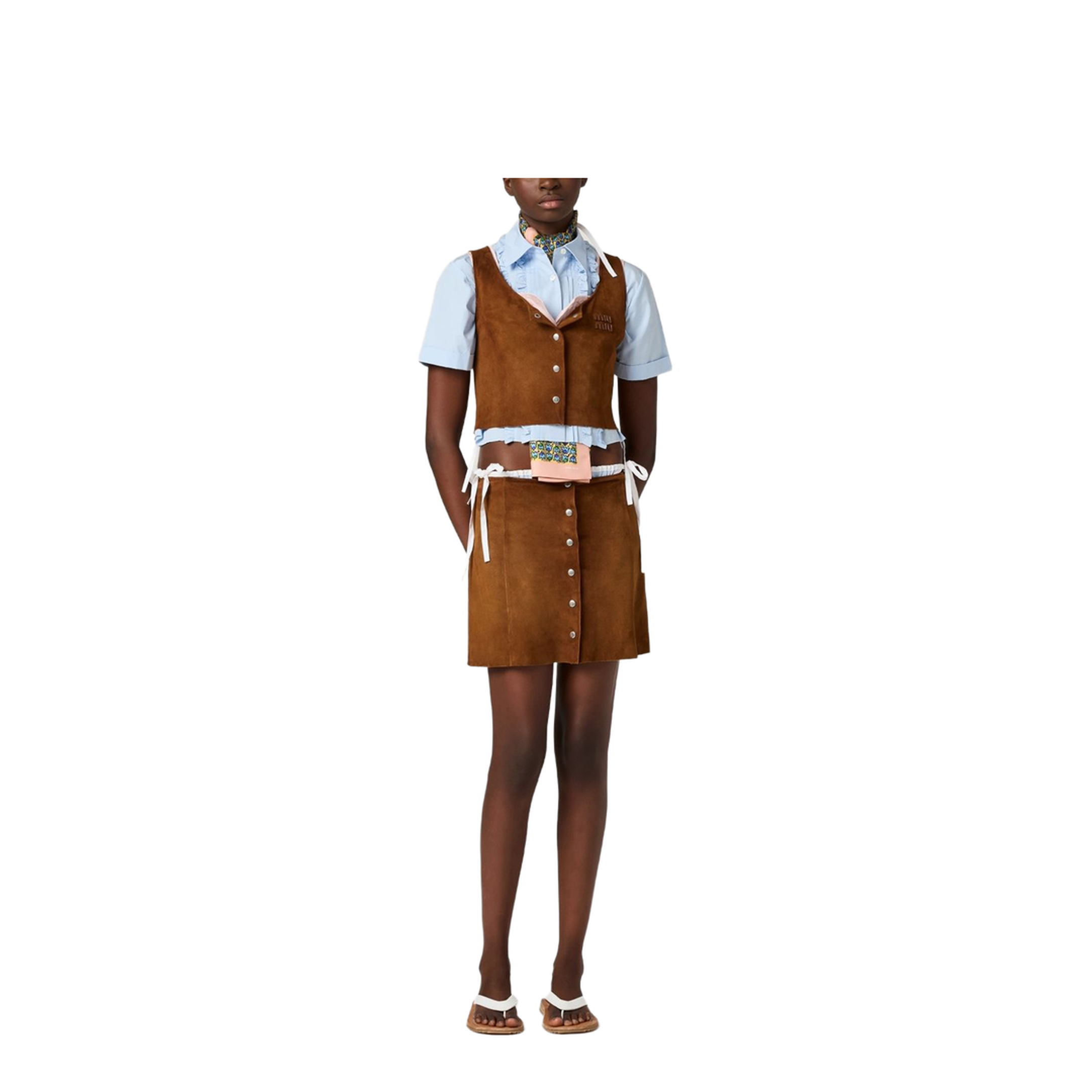 MAYFEYR - Miu Miu - Clear Blue Shirts - MK204510RGF0013