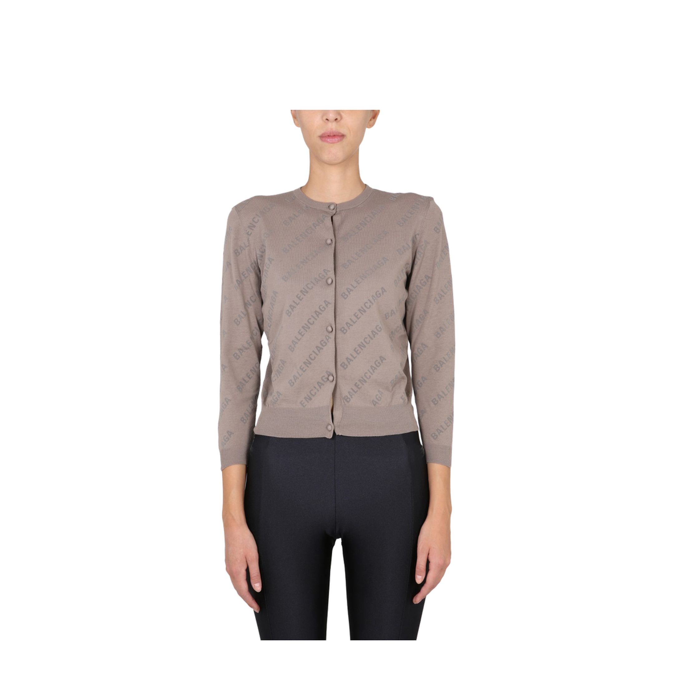 Logo Cotton Cardigan