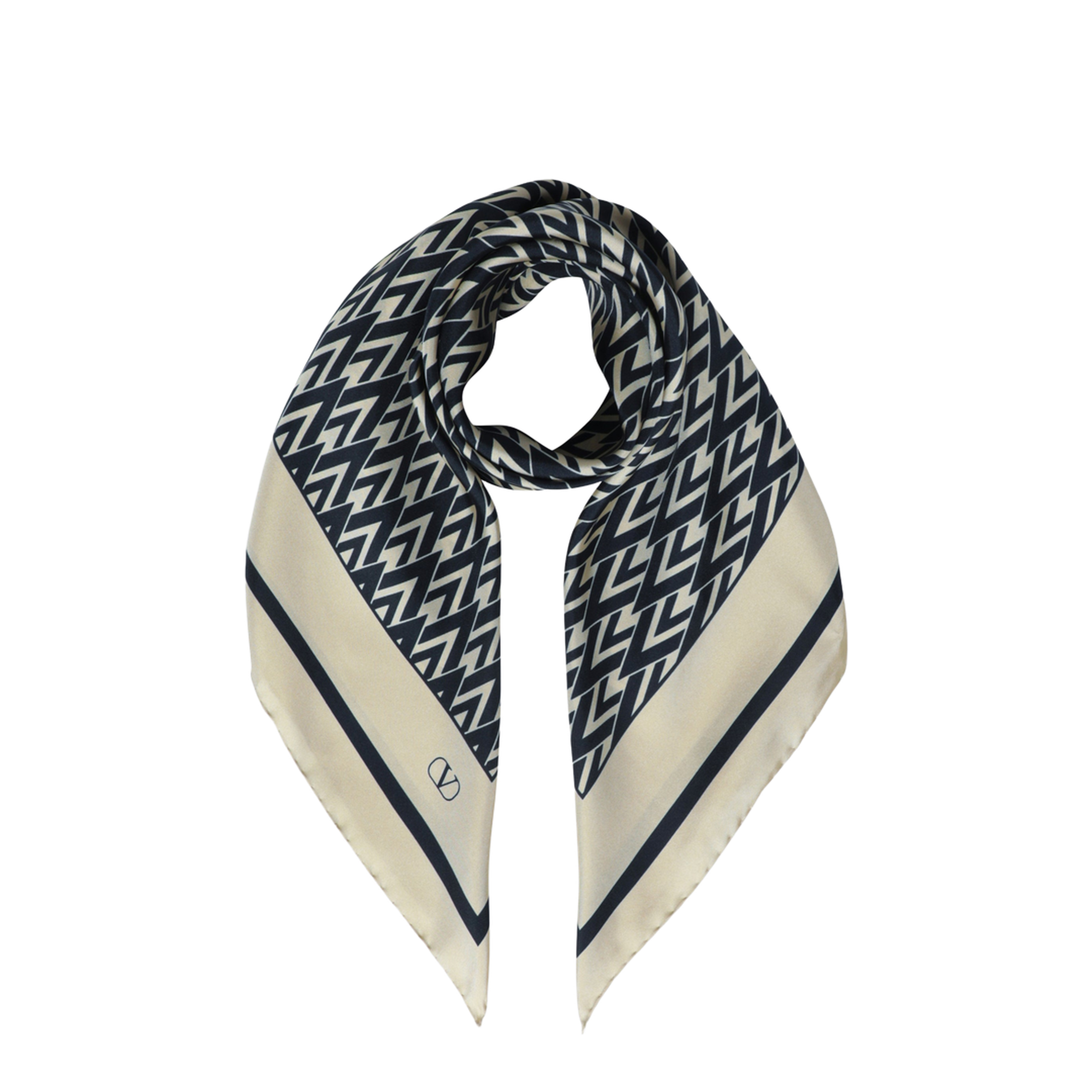 MAYFEYR - Valentino - Toute La V Silk Scarf - 9W2EI114SHT3GJ