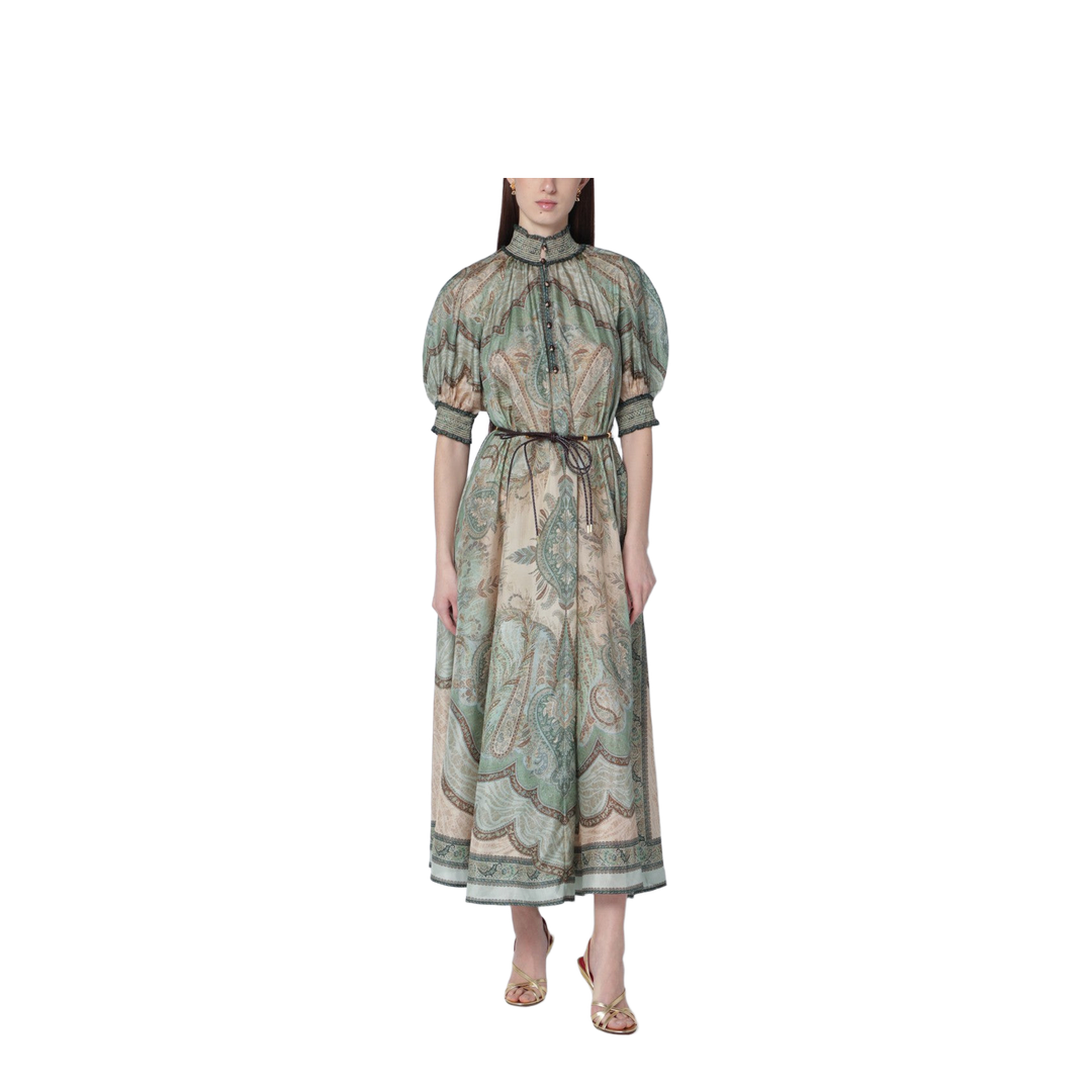 MAYFEYR - Zimmermann - Wanderlust Billow Dress With Tapestry Print - 5581DRS262SITT