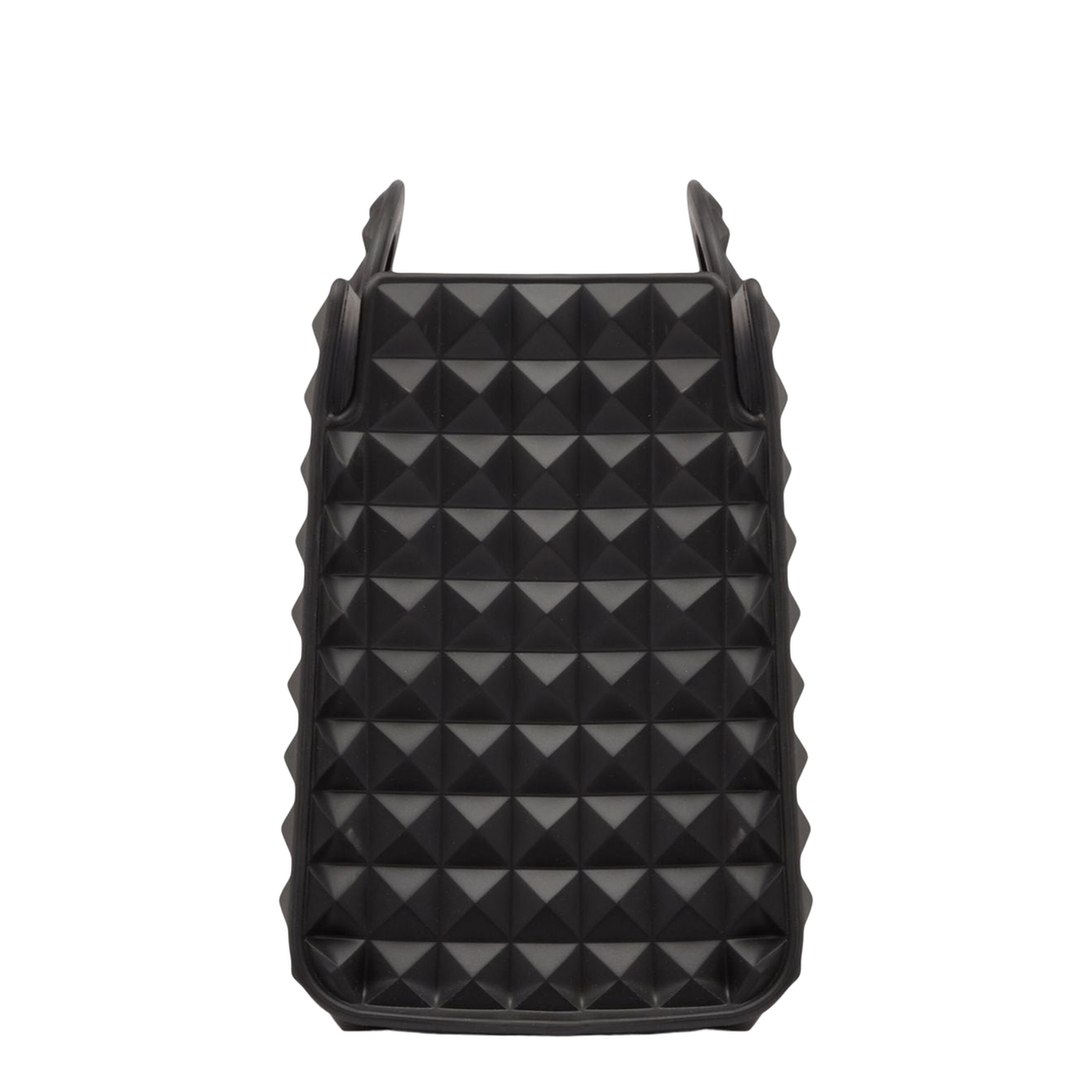 Black Rubber Le Troisième Shopping Bag