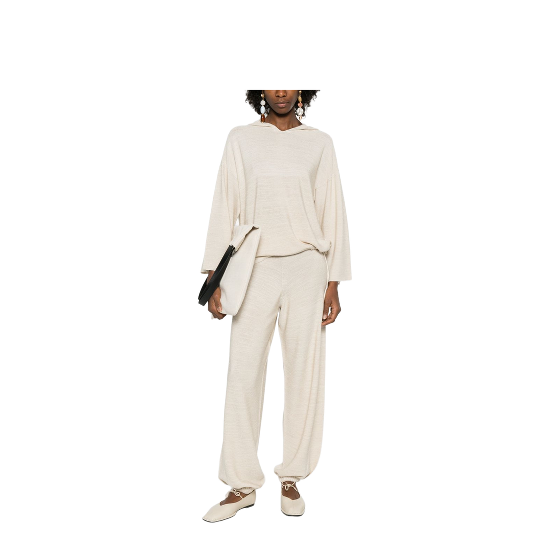 MAYFEYR - Fabiana Filippi - Trousers Ivory - PAD266F328L7660145