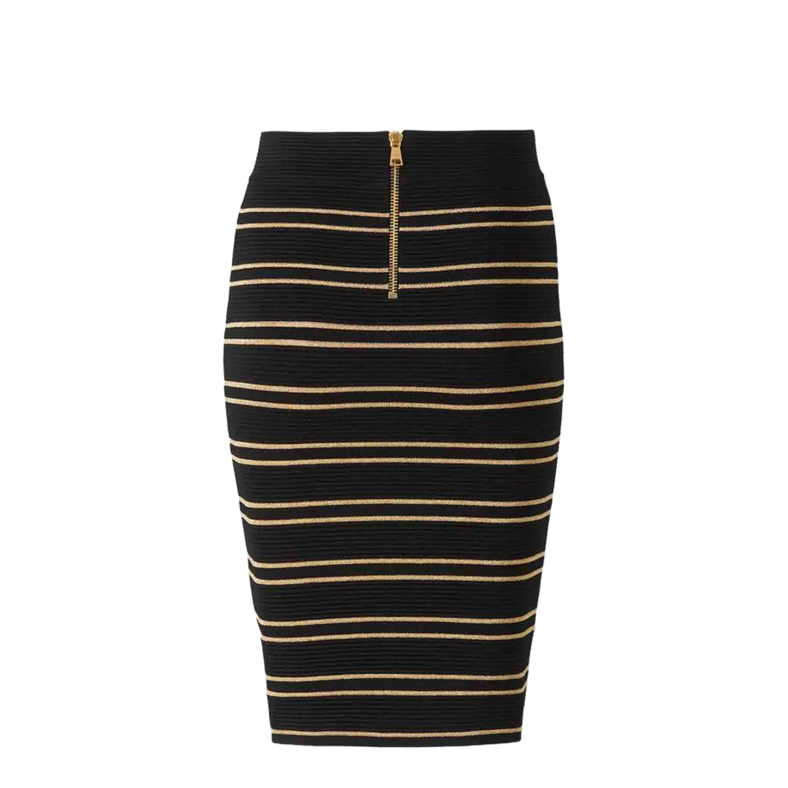 Black Striped Skirt