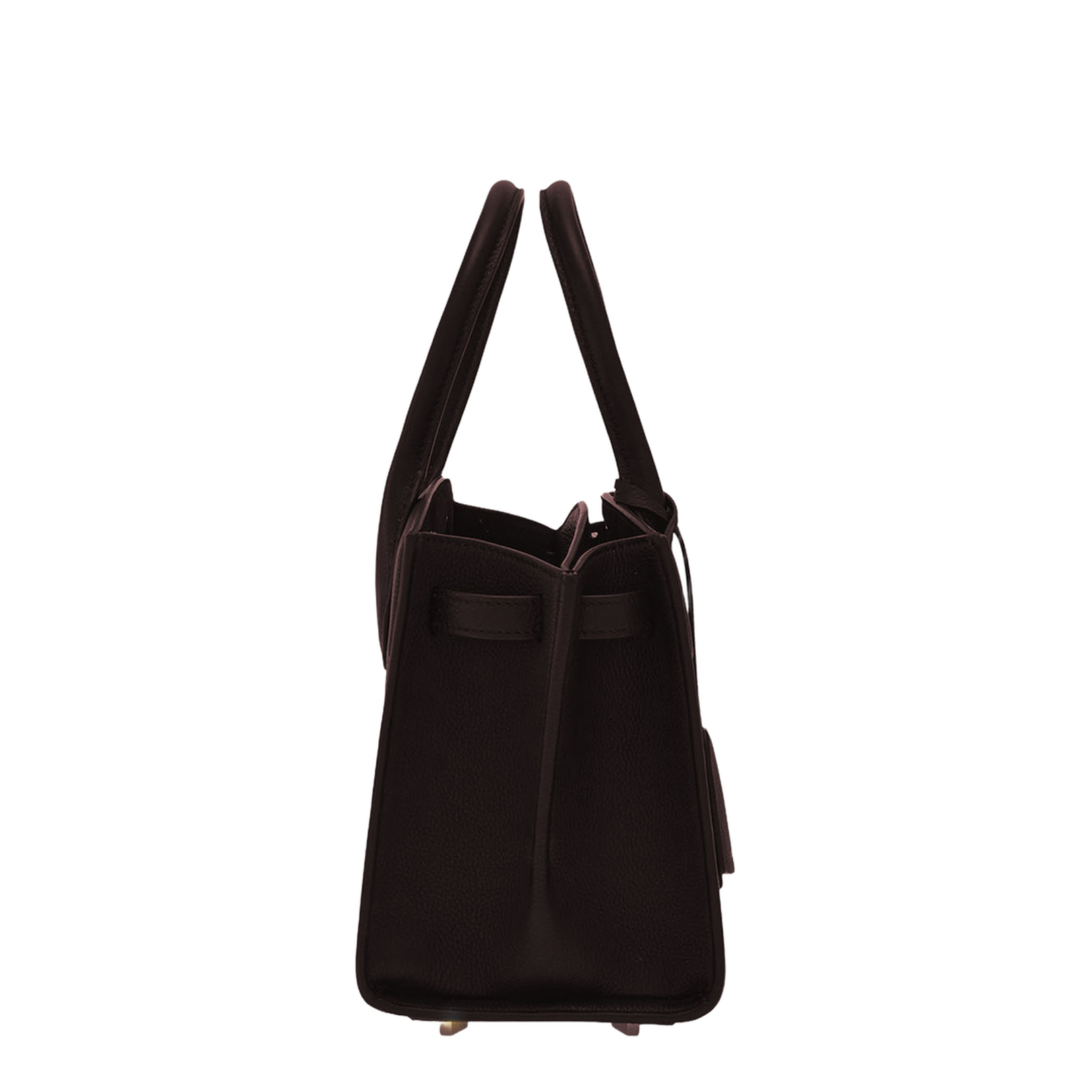 Grained Leather Handbag