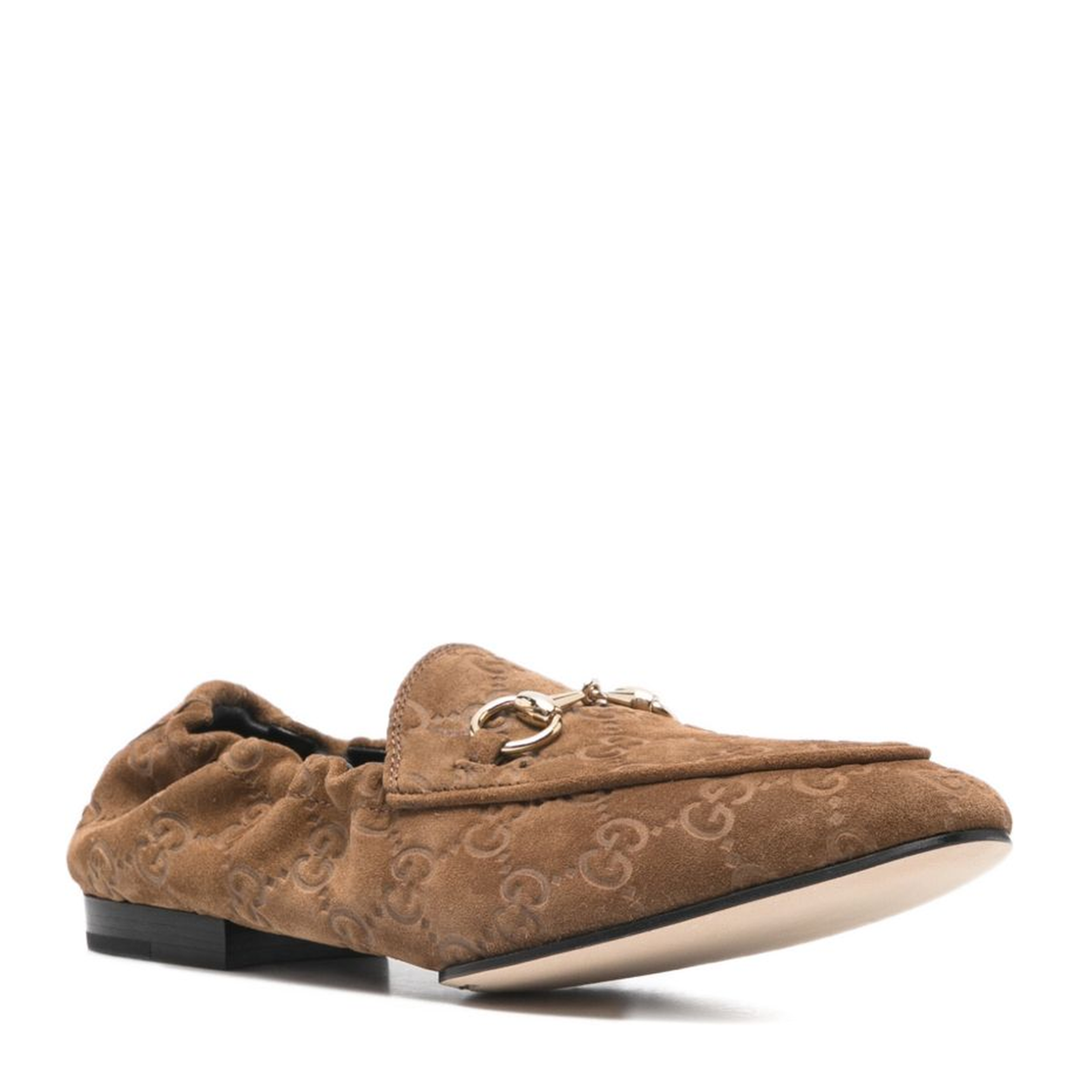 Jordaan Loafer in Brown GG Suede