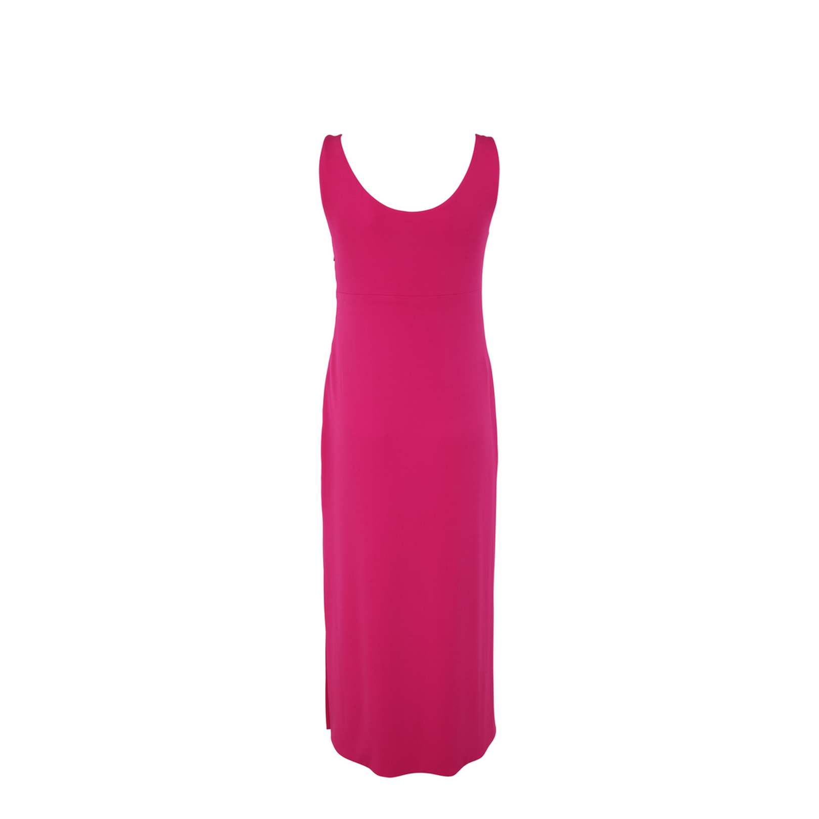 Pink High Slit Long Dress