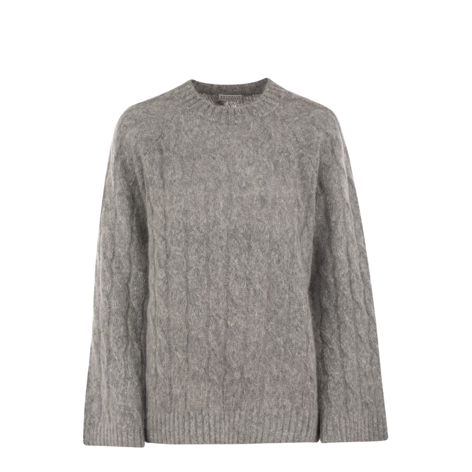 Wool And Mohair Sweater With Monili