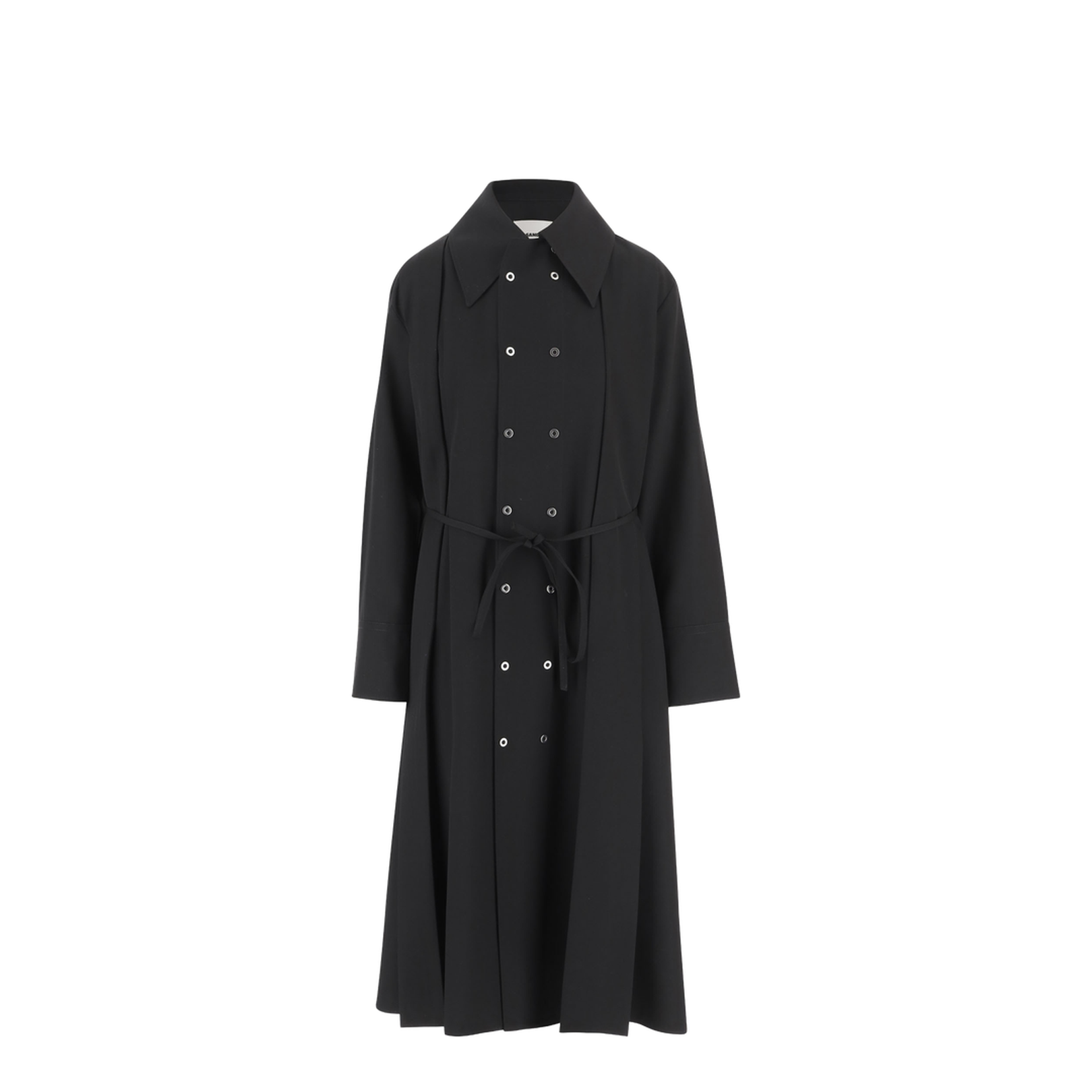 Wool Coat with Belt