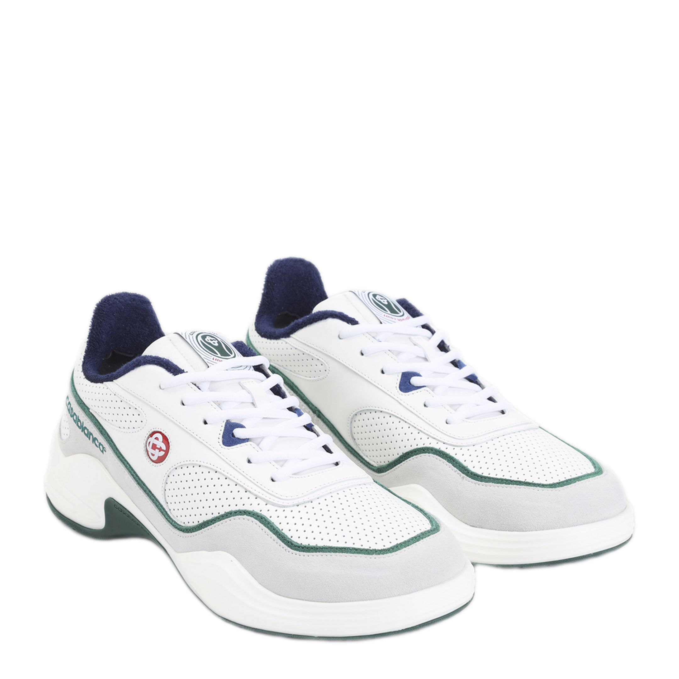 MAYFEYR - Casablanca - Court Championship Sneakers - ASP26SNK03001MWHITE