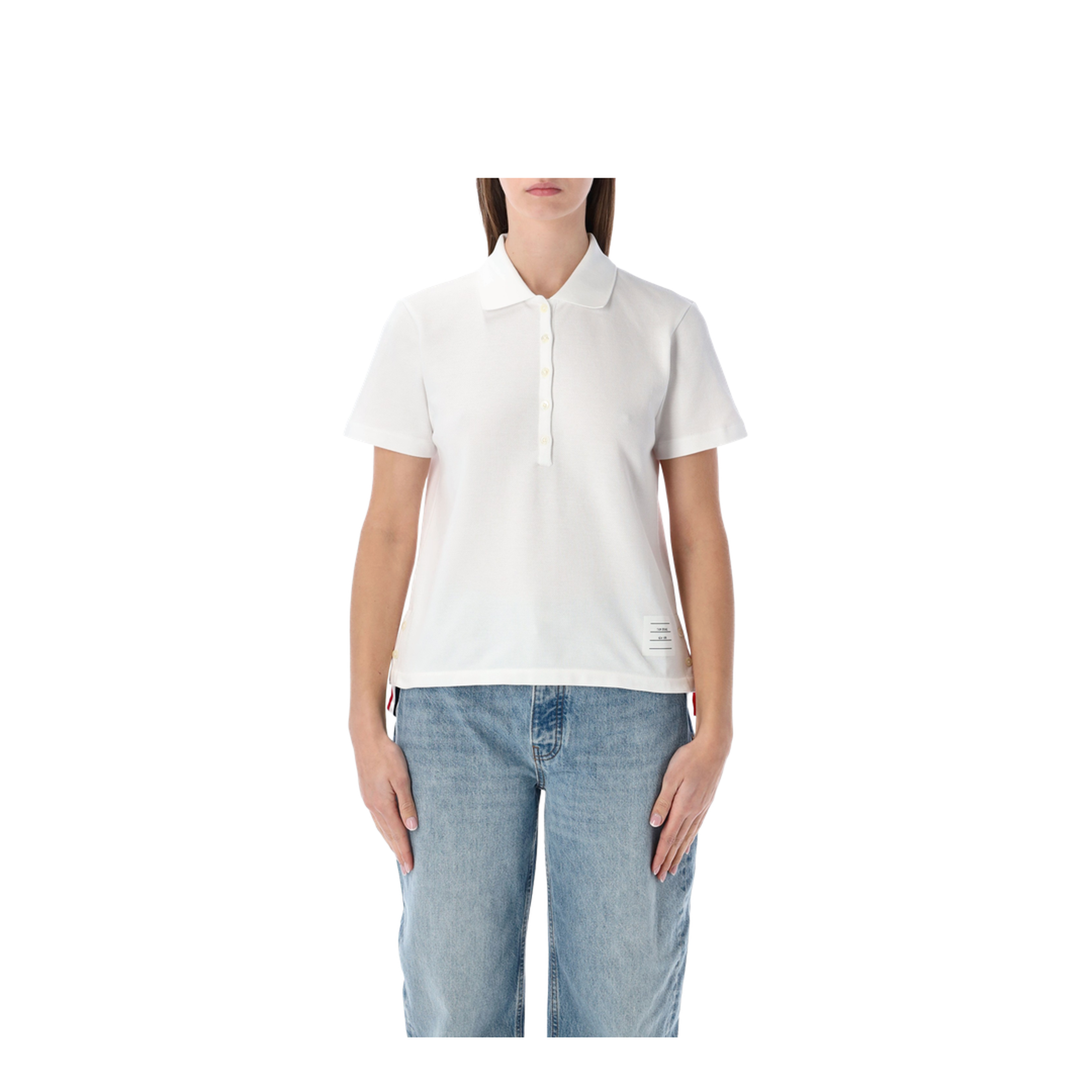 MAYFEYR - Thom Browne - T-Shirts And Polos White - FJP014A00050100