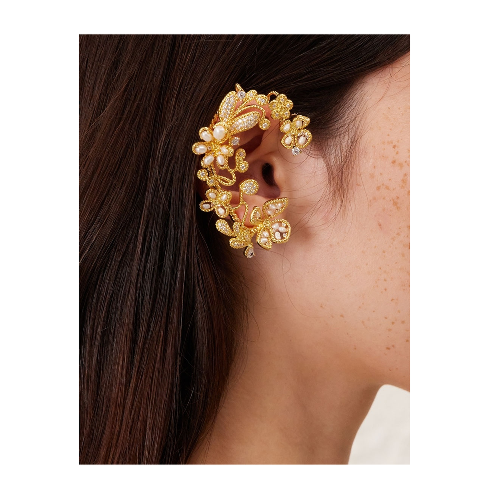 Bloom Ear Cuff 1 - Reversible