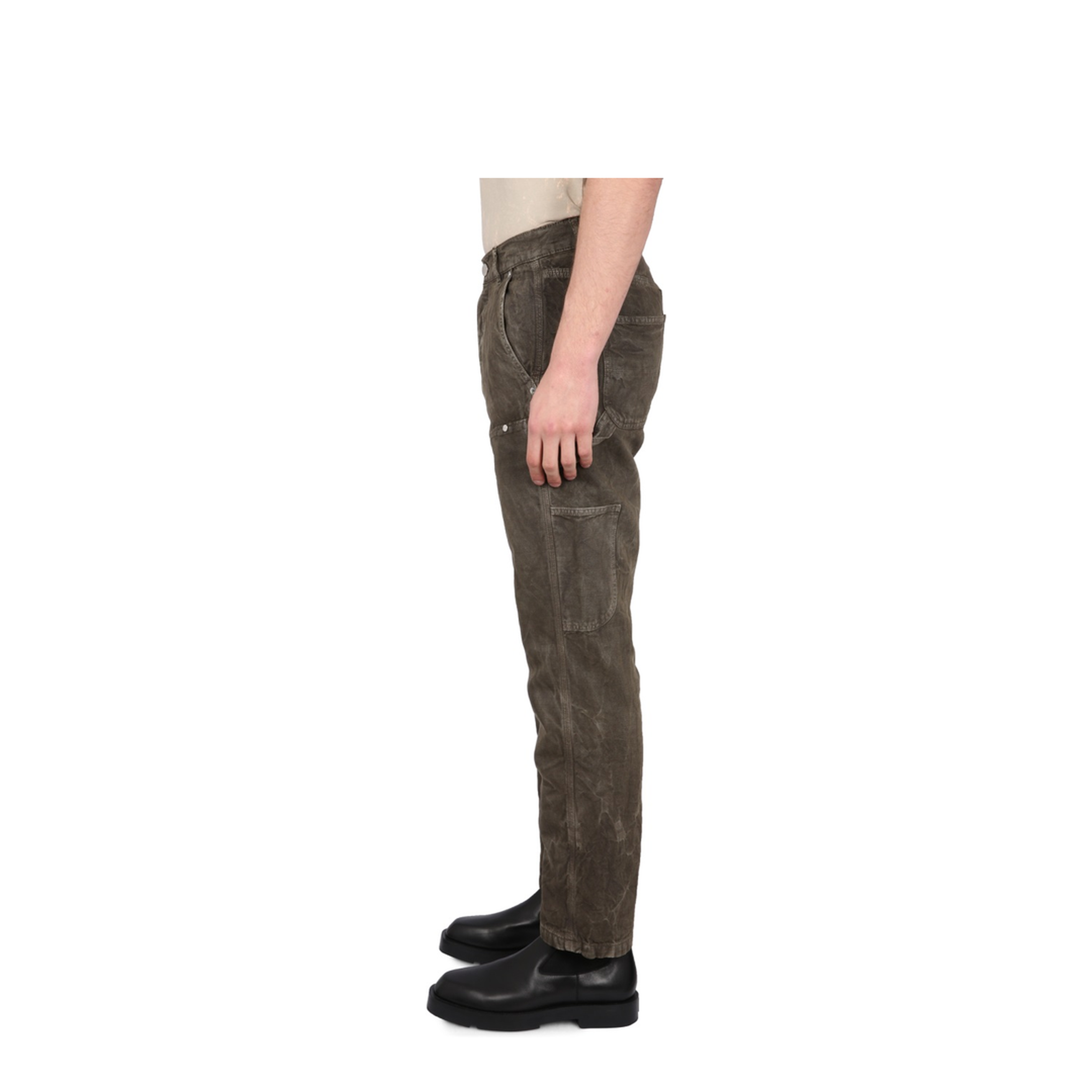 MAYFEYR - ÉTUDES - Cotton Pants - E23MM582B00170BROWN
