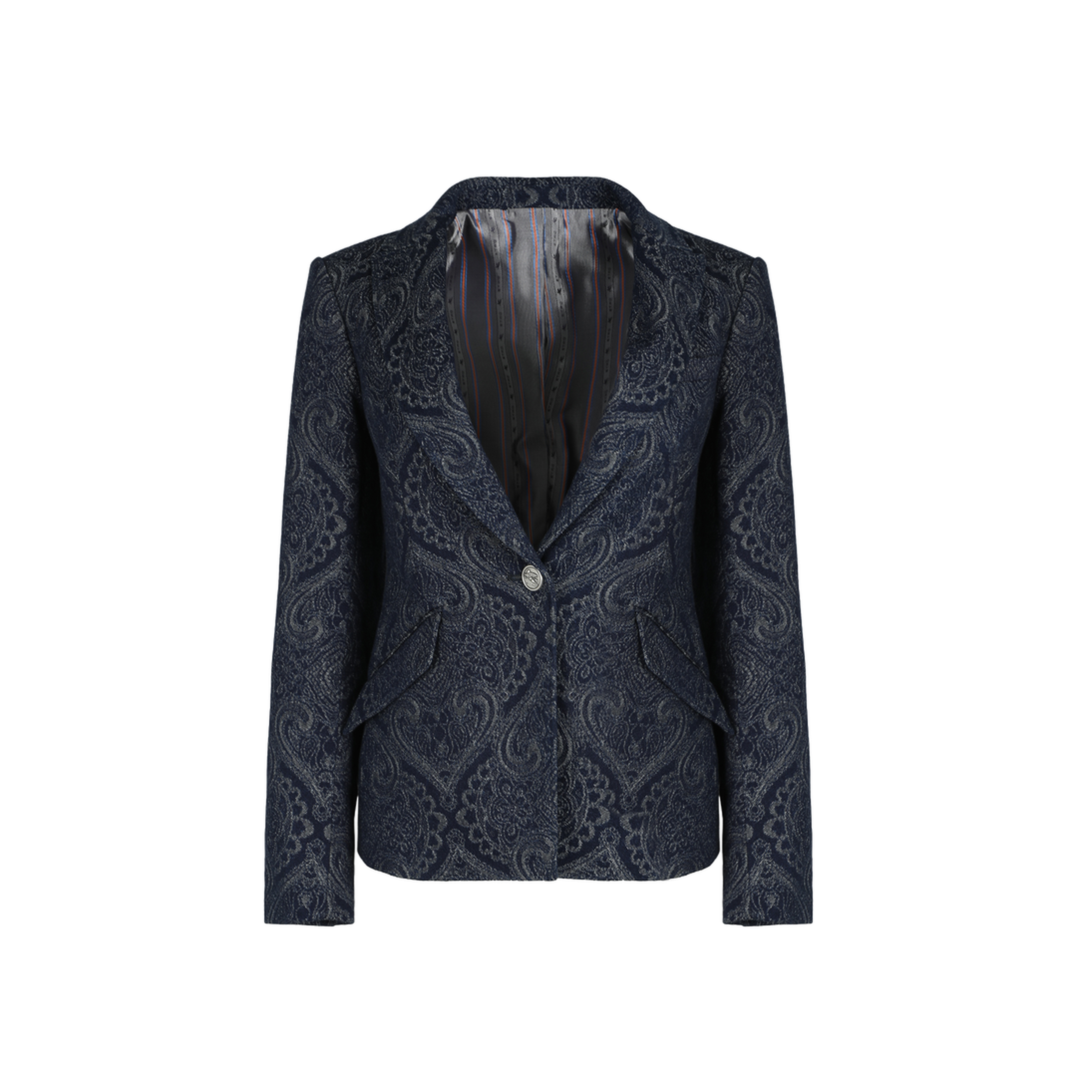 Denim Jacquard Jackets