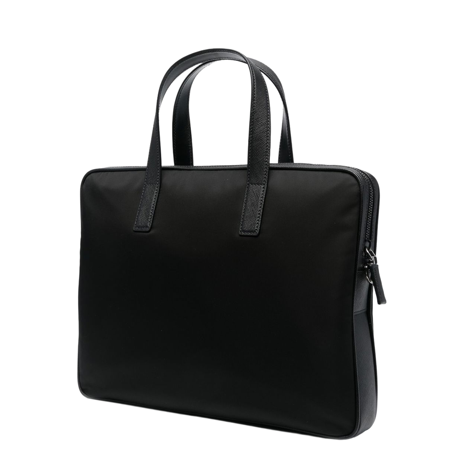 Ventiquattrore Re-Nylon and Saffiano Work Bag