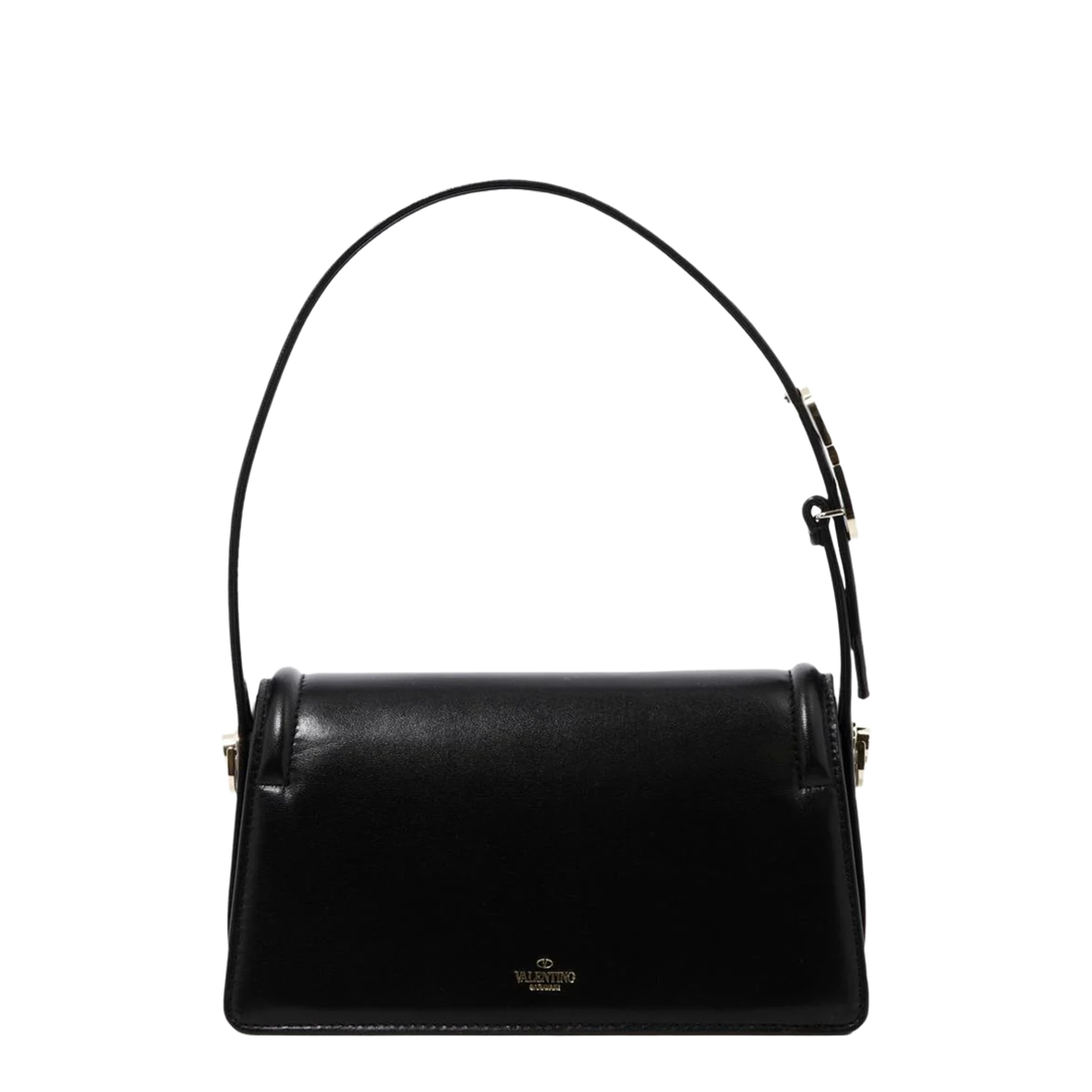Black Leather Shoulder Bag