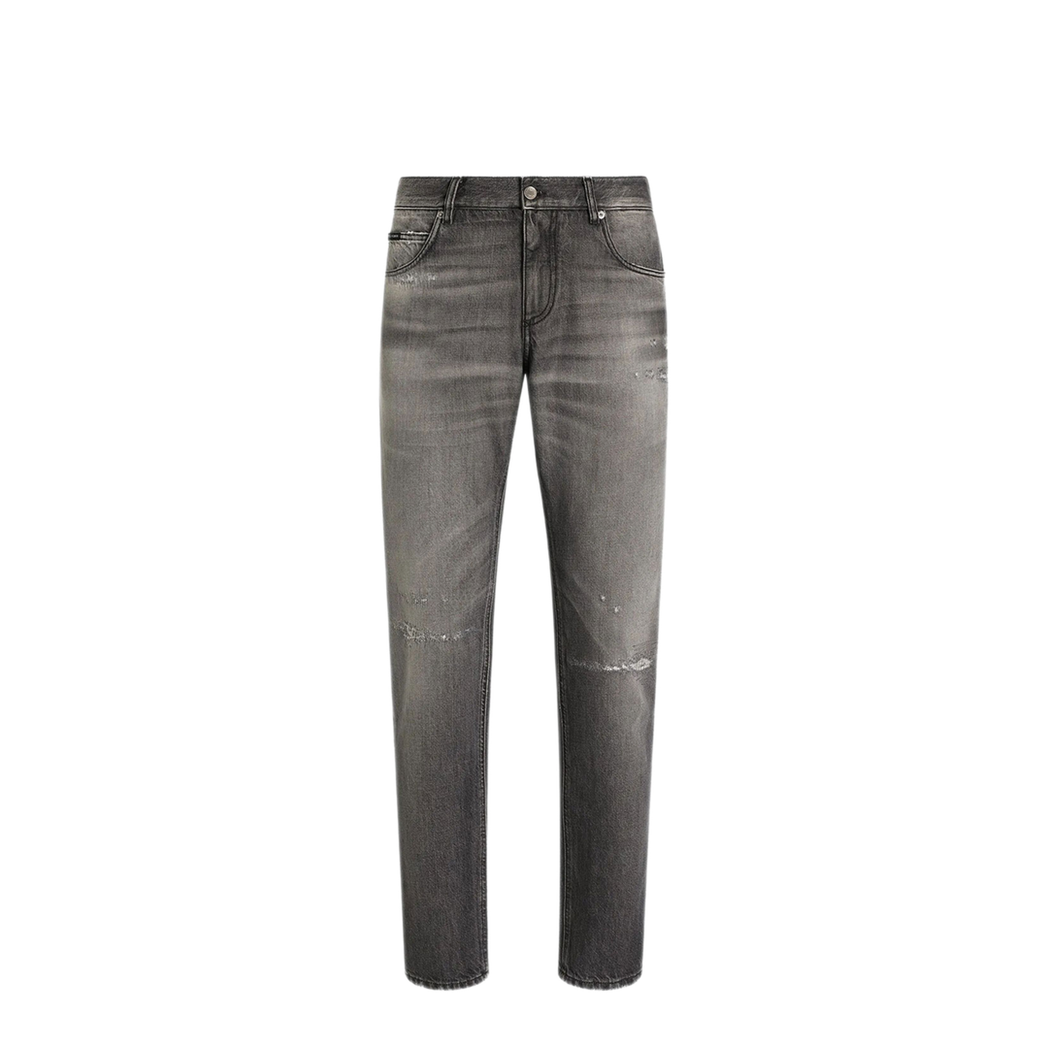 MAYFEYR - Dolce & Gabbana - Regular Fit Denim Trousers - GYJCCDG8PI7S9001