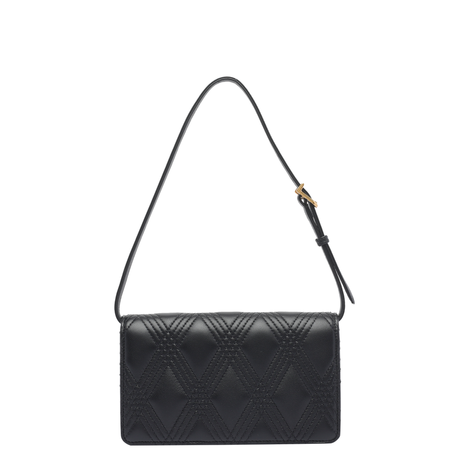 Black Mini Logo Shoulder Bag