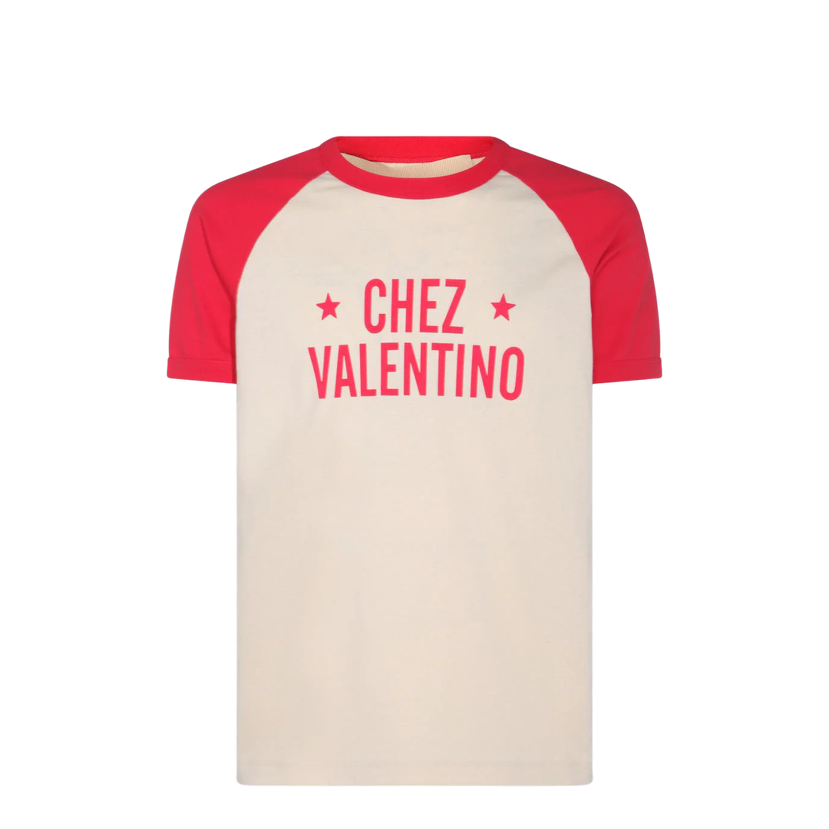 Cotton T-Shirt In Butter