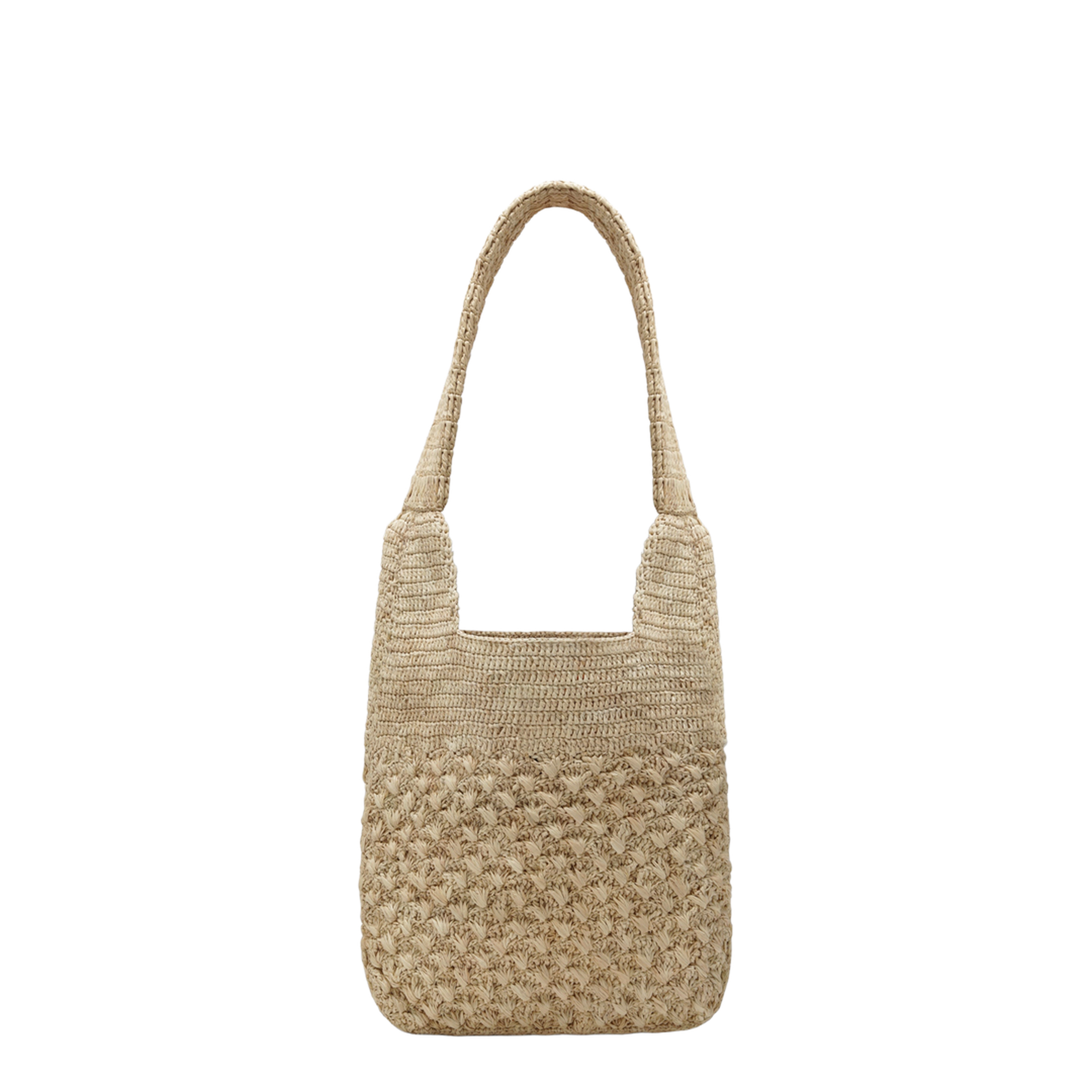 Small Praia Bag in Natural Raffia