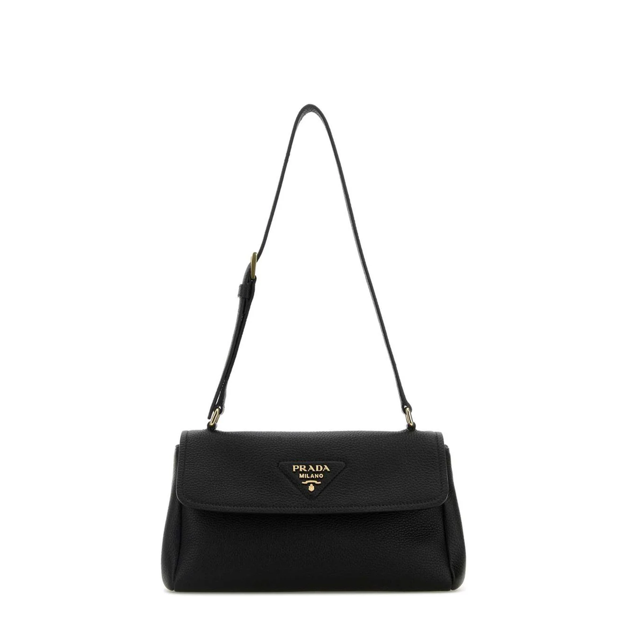 Black Small Leather Shoulder Bag