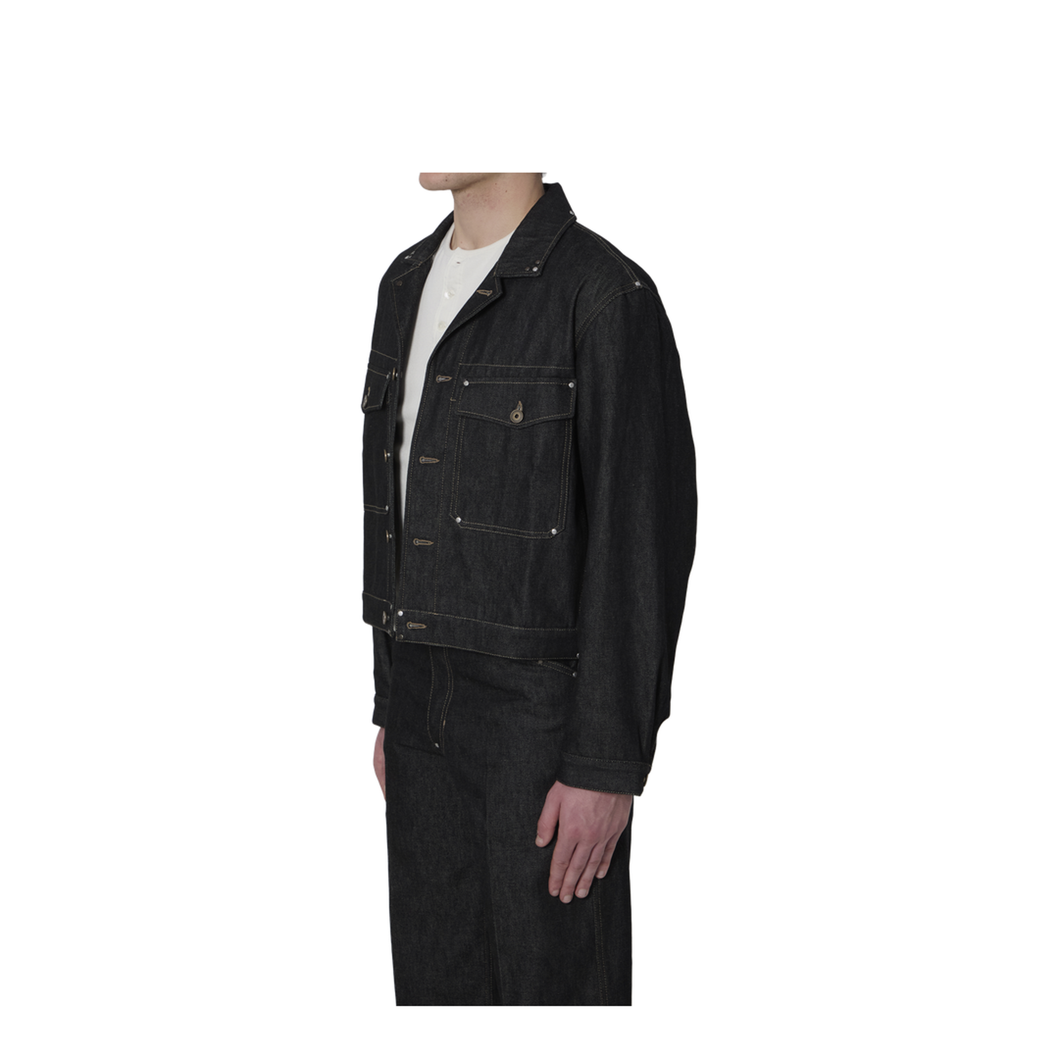 MAYFEYR - Lemaire - Denim Trucker Jacket - OW1234LD1061BK965