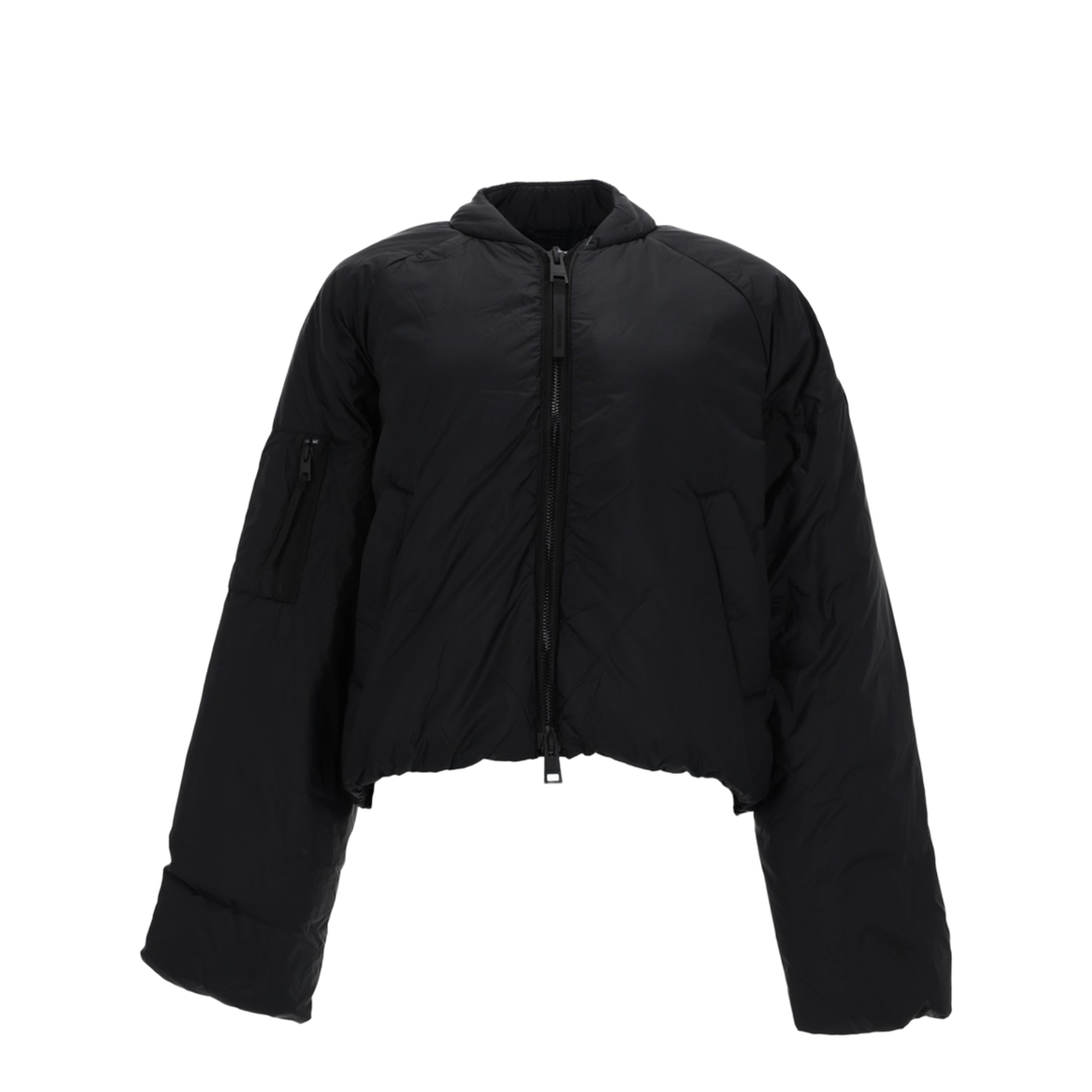 Black Quilted Jacket