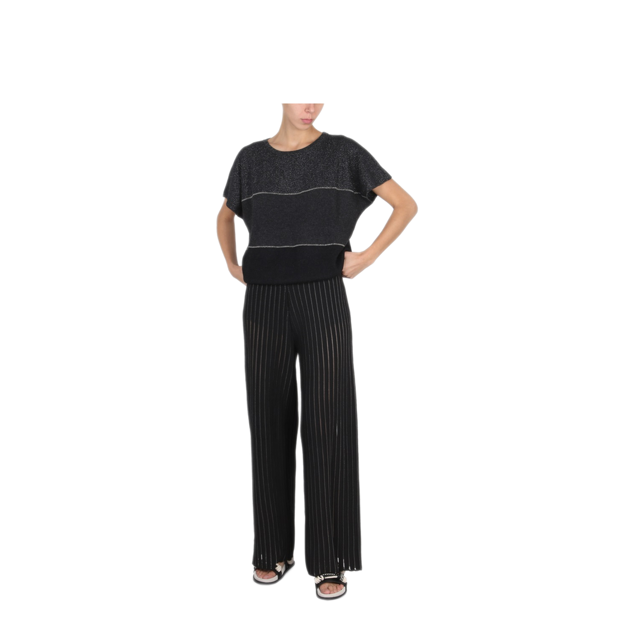 MAYFEYR - Fabiana Filippi - Mesh With Shiny Detail - MAD222W057H014VR3