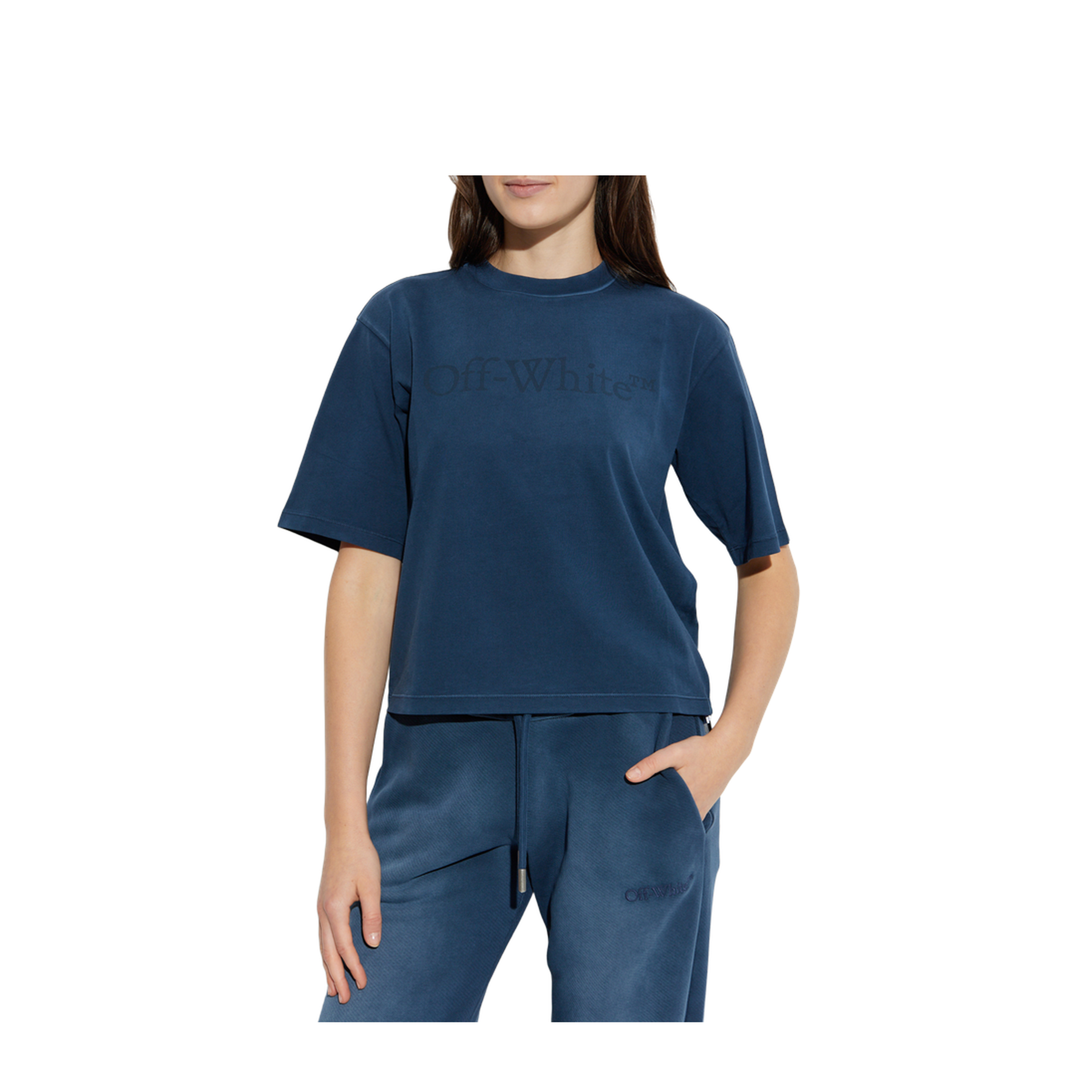 Laundry Boxy Tee Spray D Sapphire