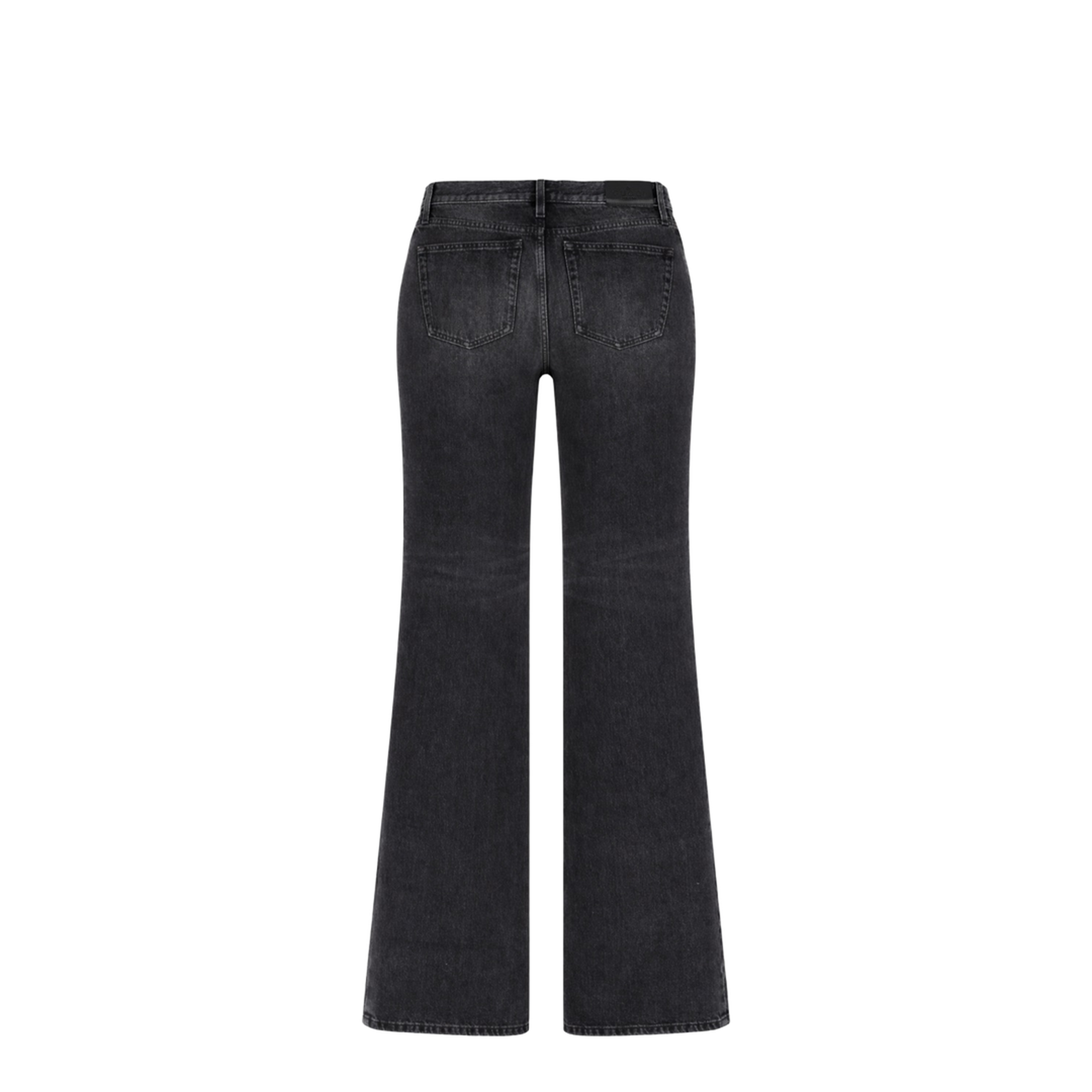 Denim Jeans with Horsebit Detail